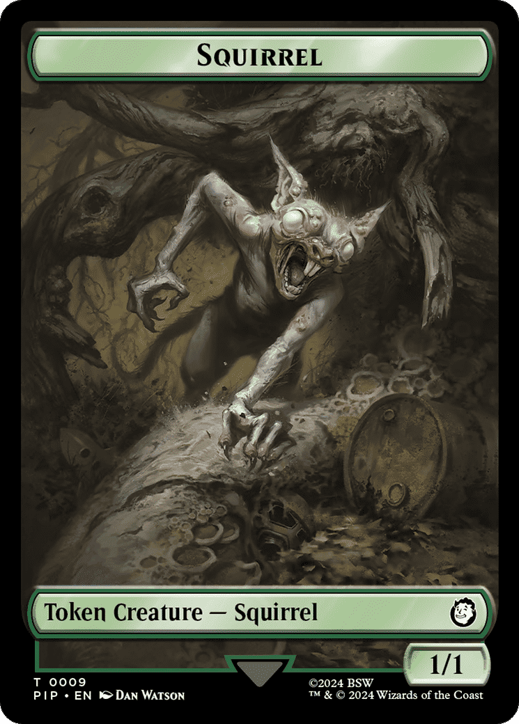 Squirrel — Fallout — Magic: The Gathering
