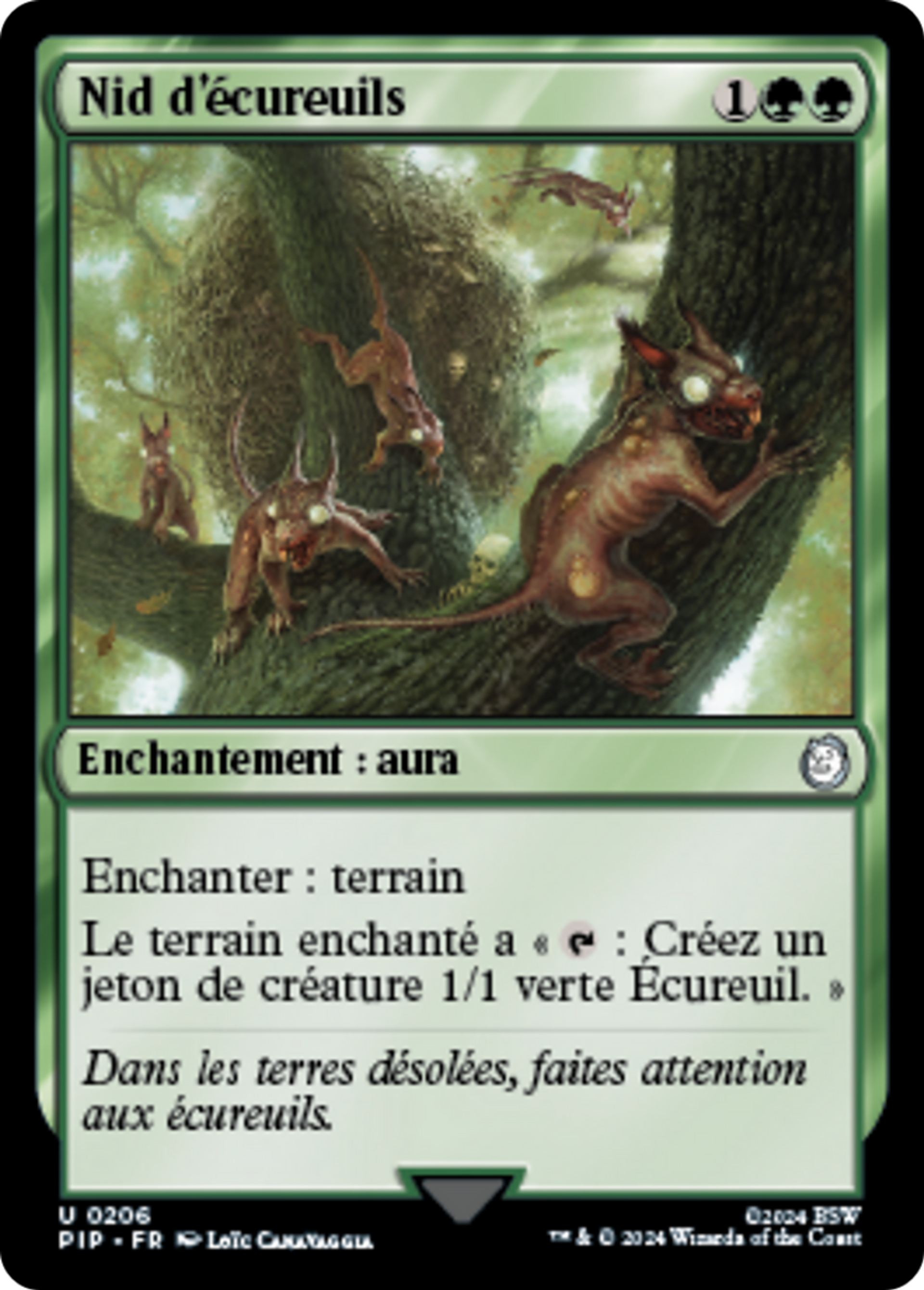 Nid d'écureuils — Fallout — Magic: The Gathering