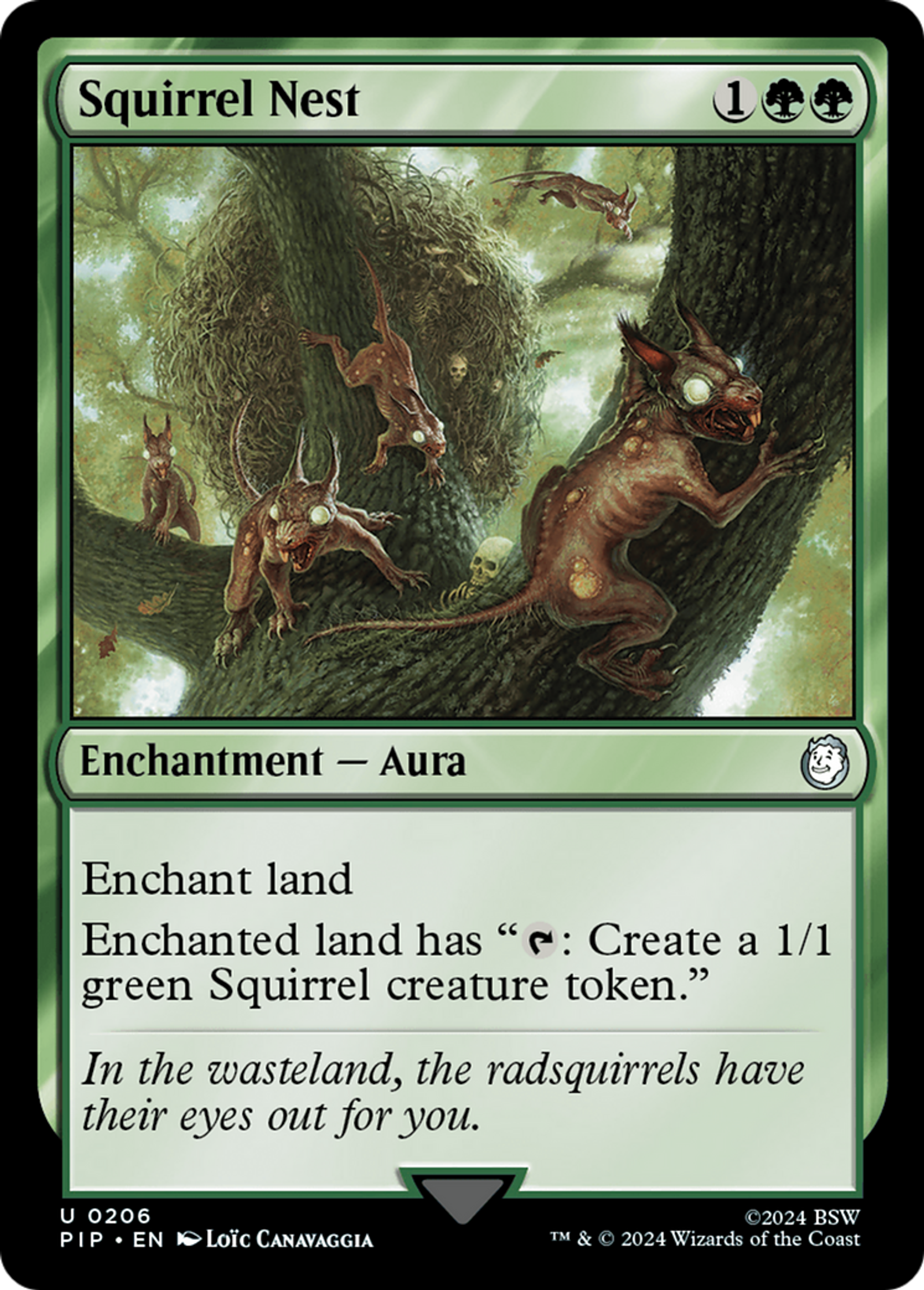 Squirrel Nest — Fallout — Magic: The Gathering