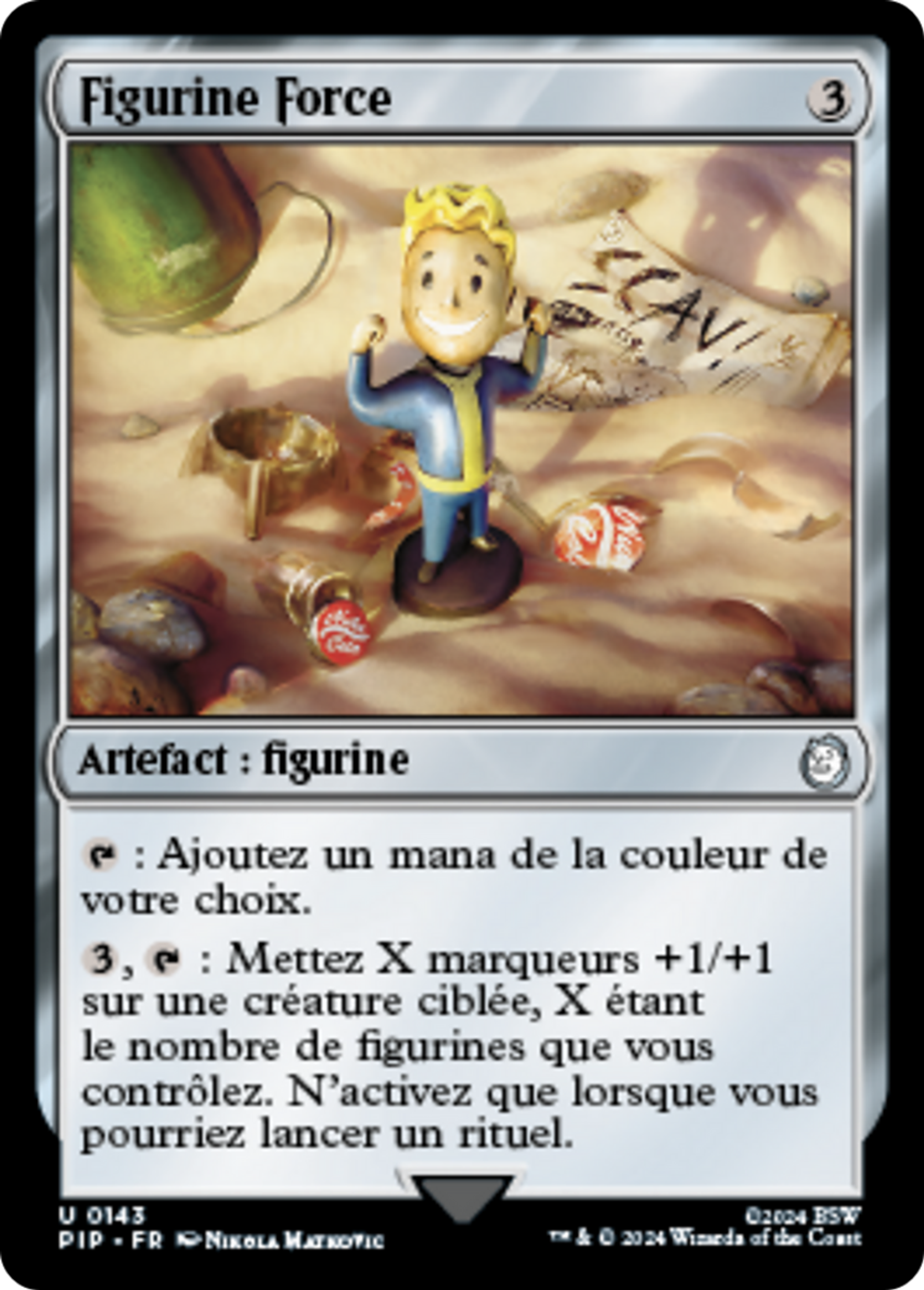 Figurine Force — Fallout — Magic: The Gathering
