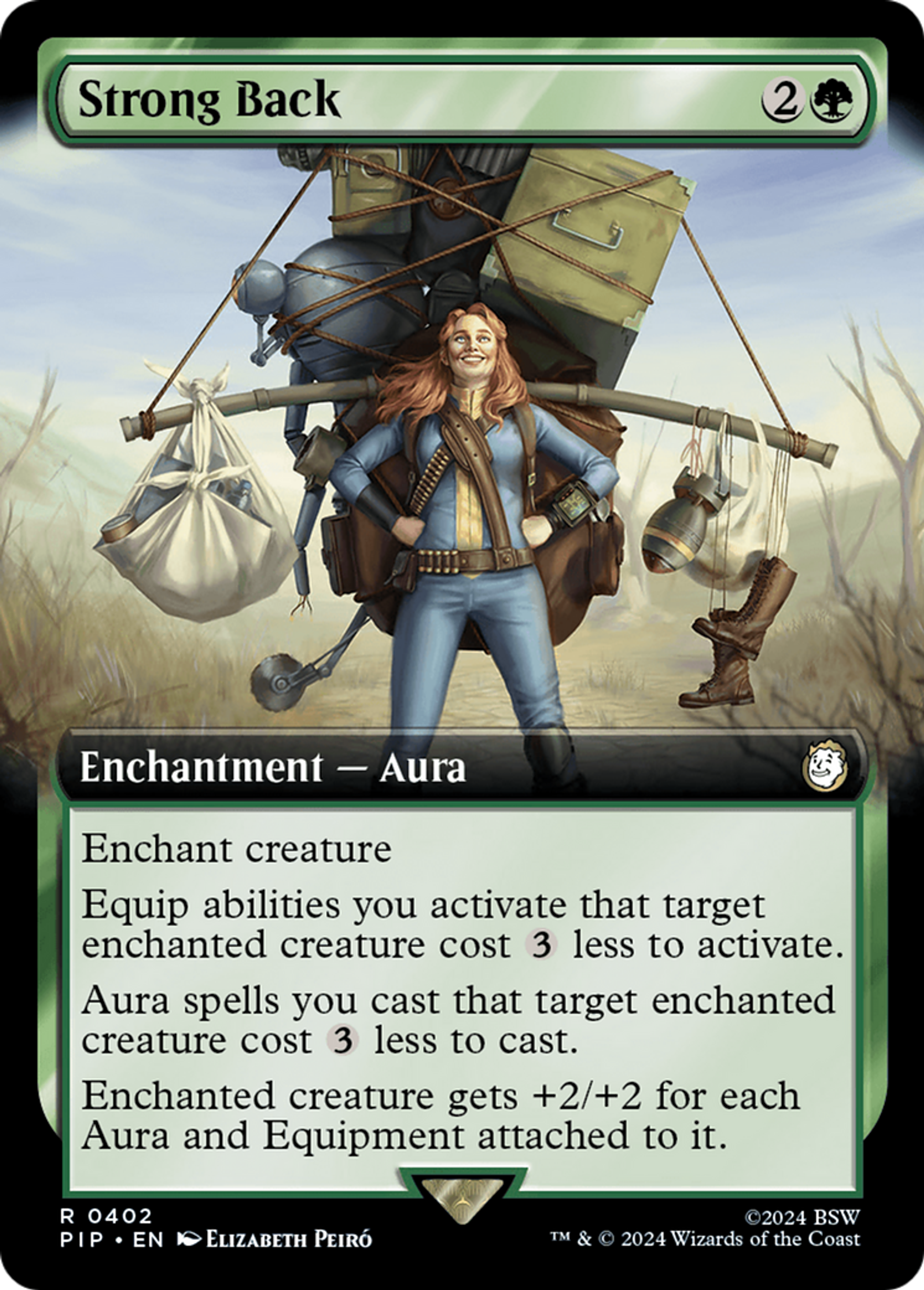 Strong Back — Fallout — Magic: The Gathering