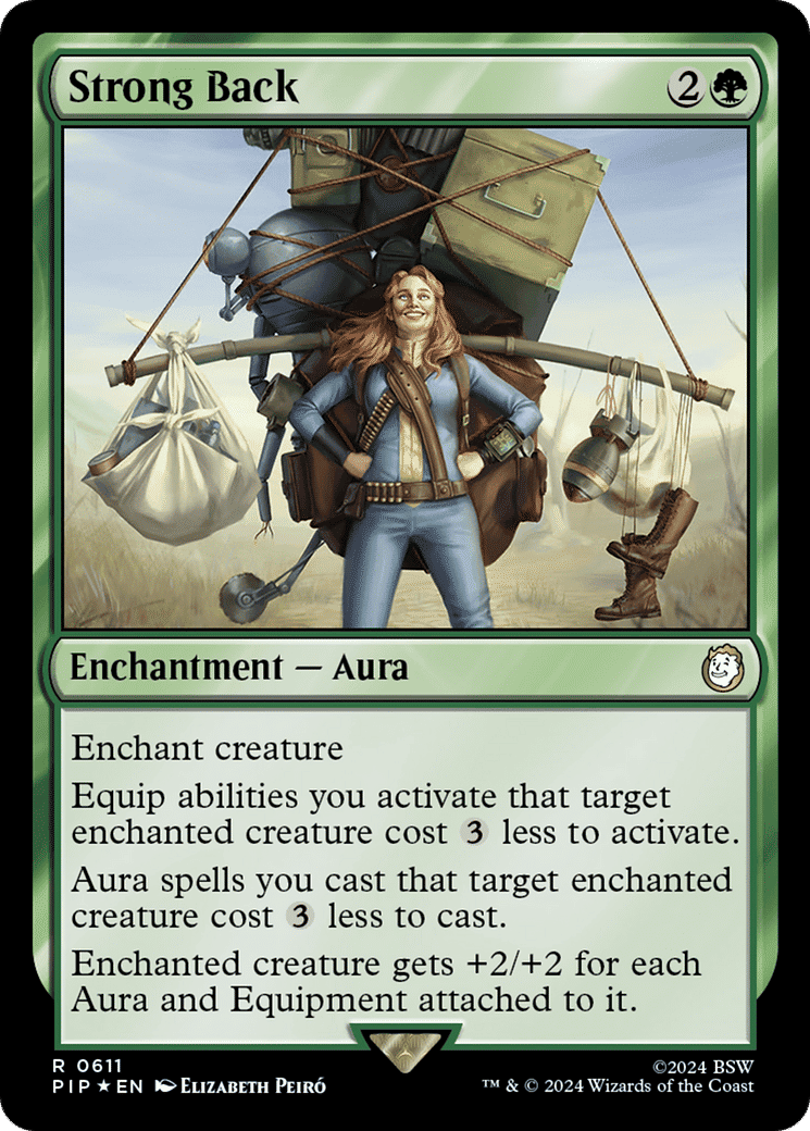 Strong Back — Fallout — Magic: The Gathering