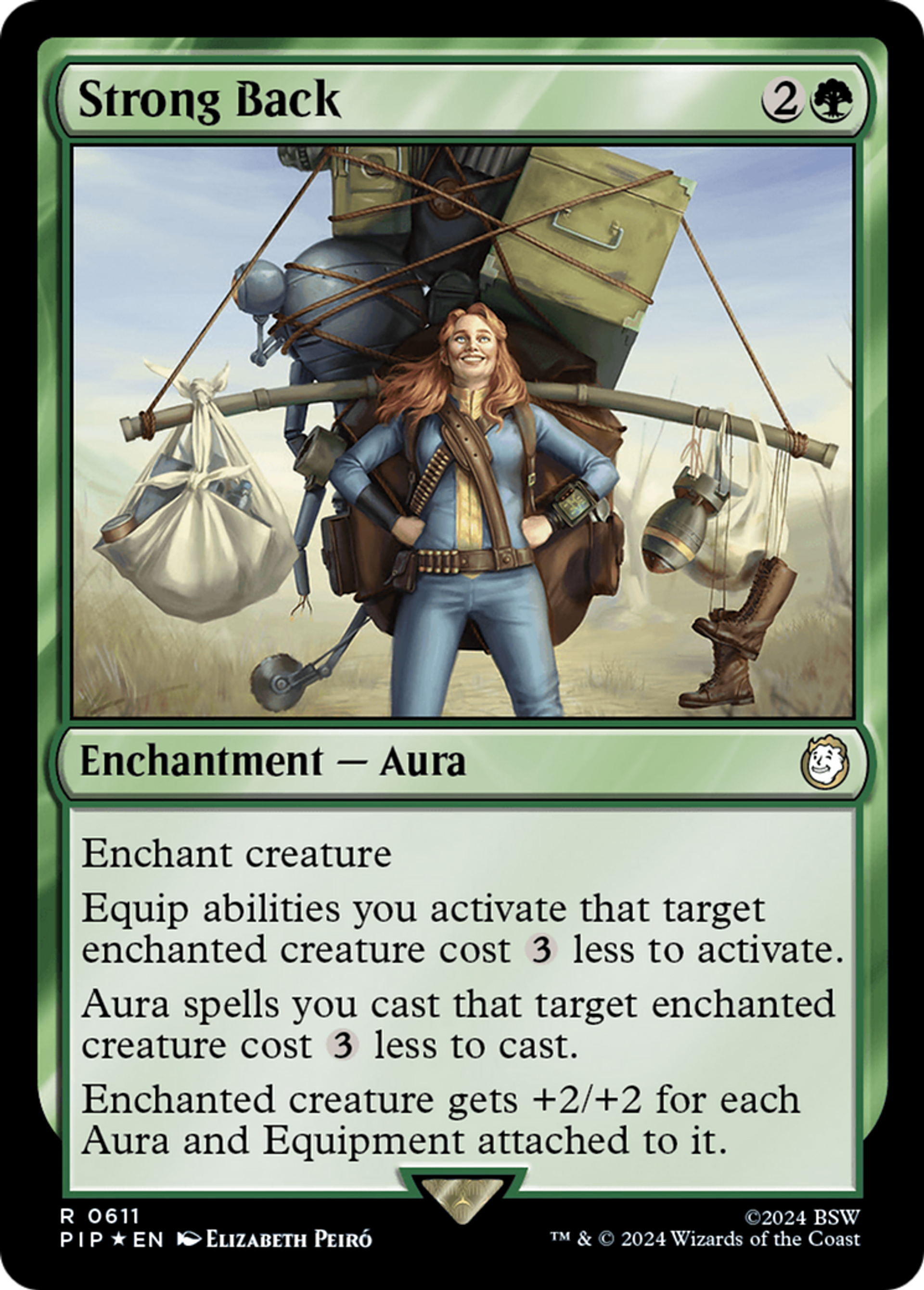 Strong Back — Fallout — Magic: The Gathering