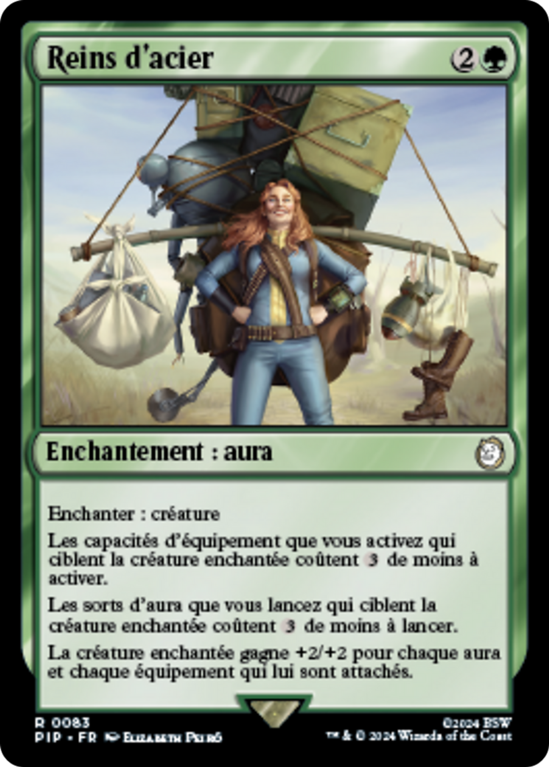 Reins d'acier — Fallout — Magic: The Gathering