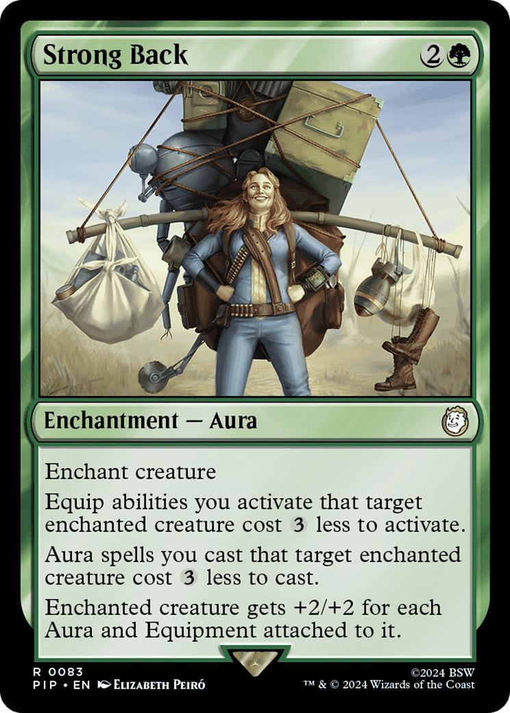 Strong Back — Fallout — Magic: The Gathering