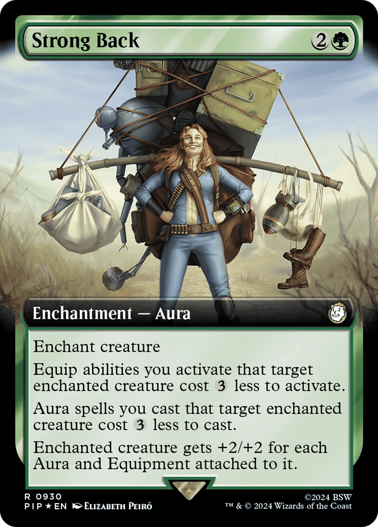 Strong Back — Fallout — Magic: The Gathering