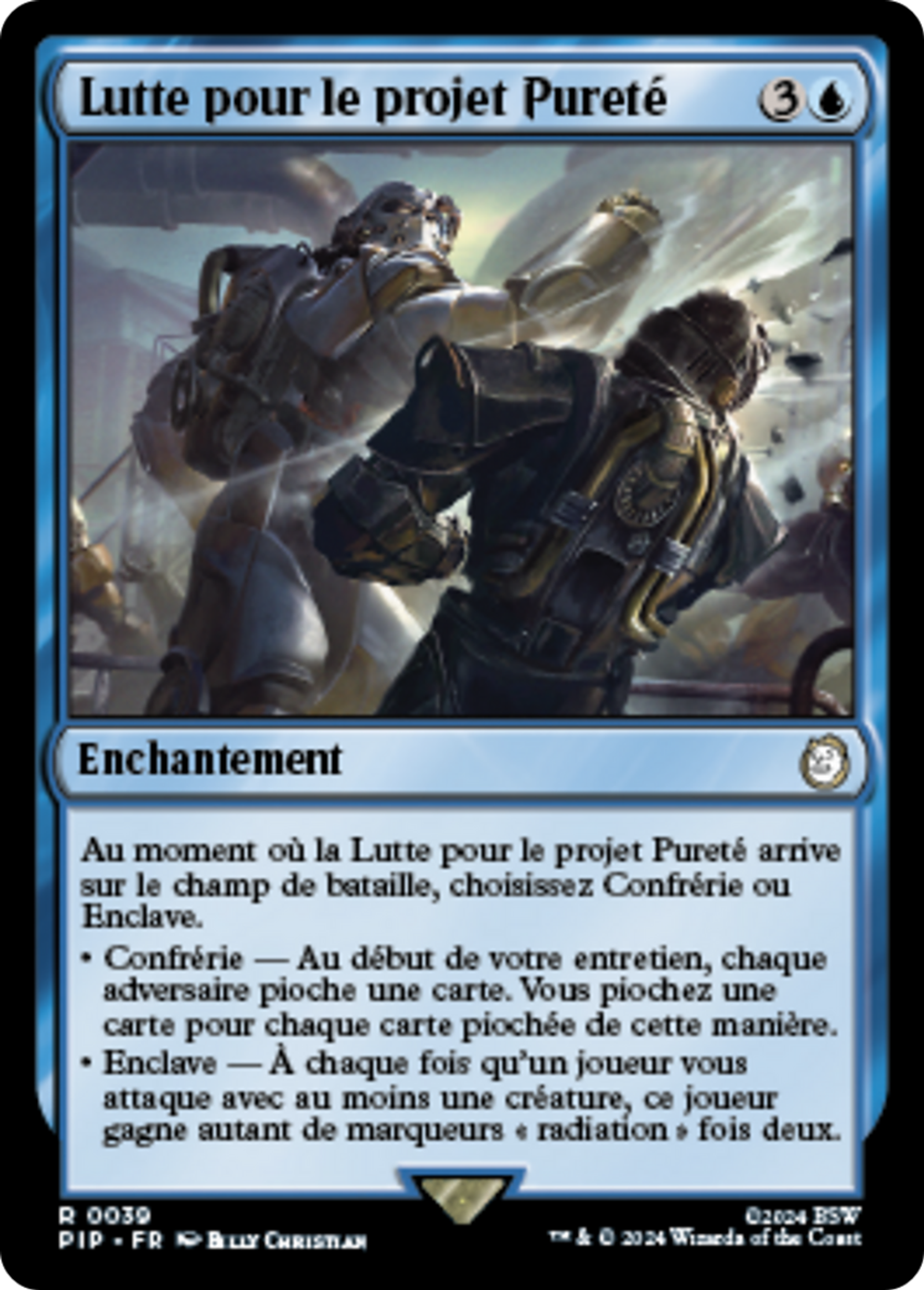Lutte pour le projet Pureté — Fallout — Magic: The Gathering