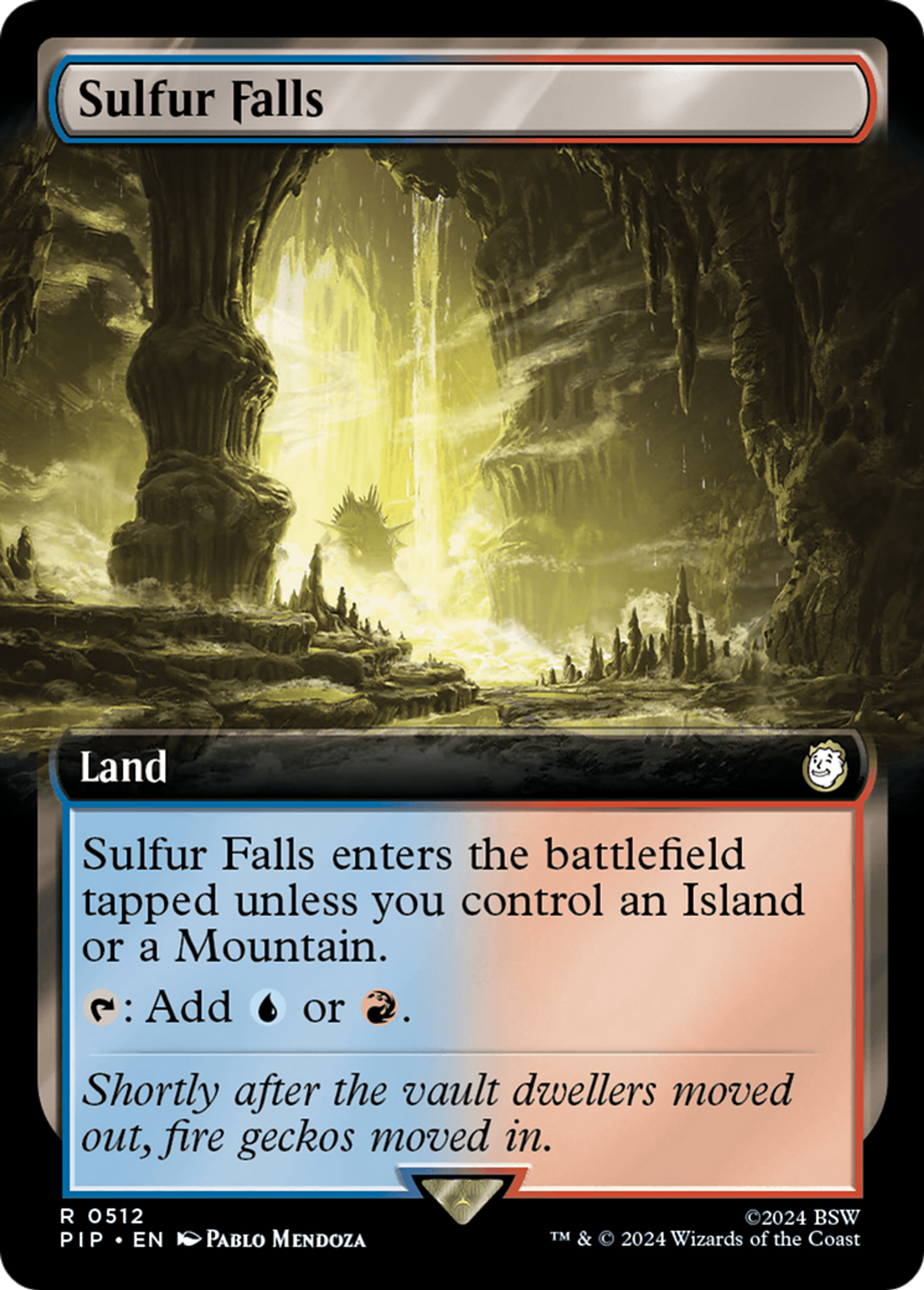 Sulfur Falls — Fallout — Magic: The Gathering