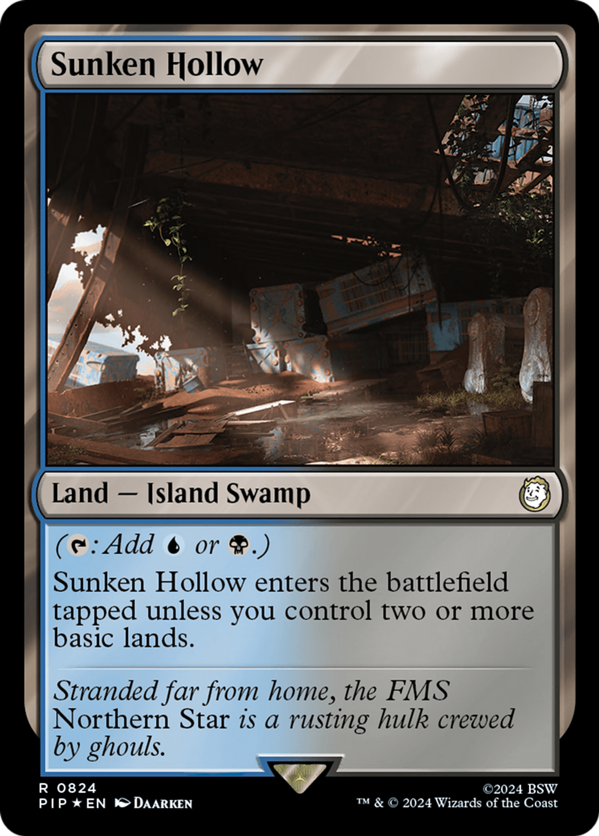 Sunken Hollow — Fallout — Magic: The Gathering