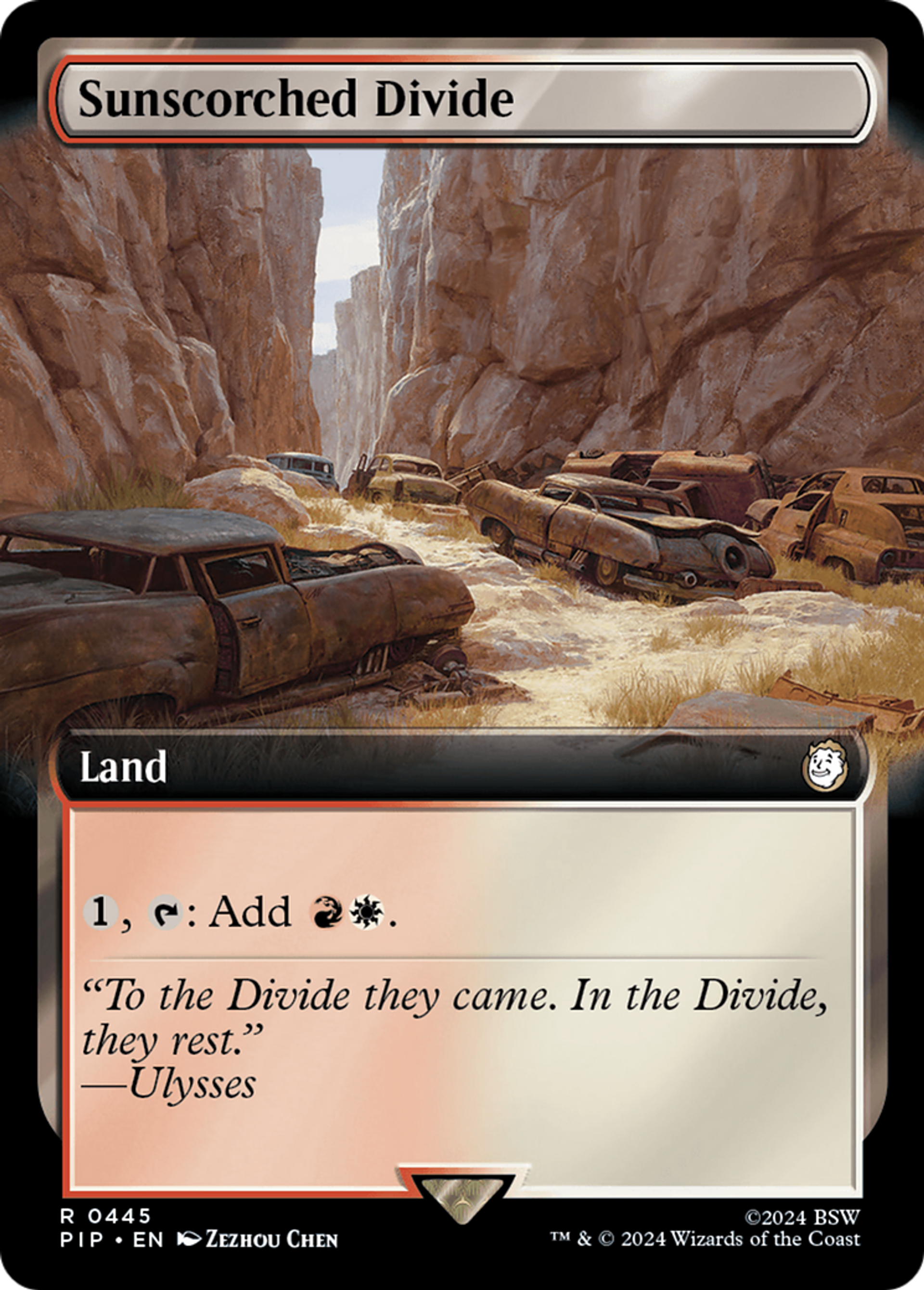 Sunscorched Divide — Fallout — Magic: The Gathering