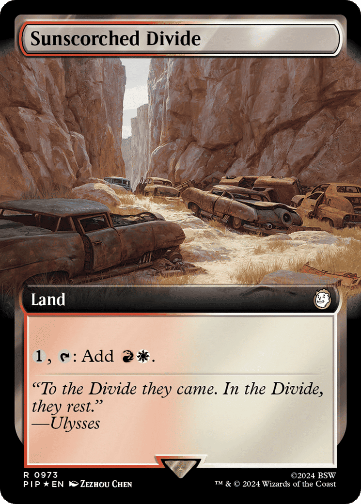 Sunscorched Divide — Fallout — Magic: The Gathering