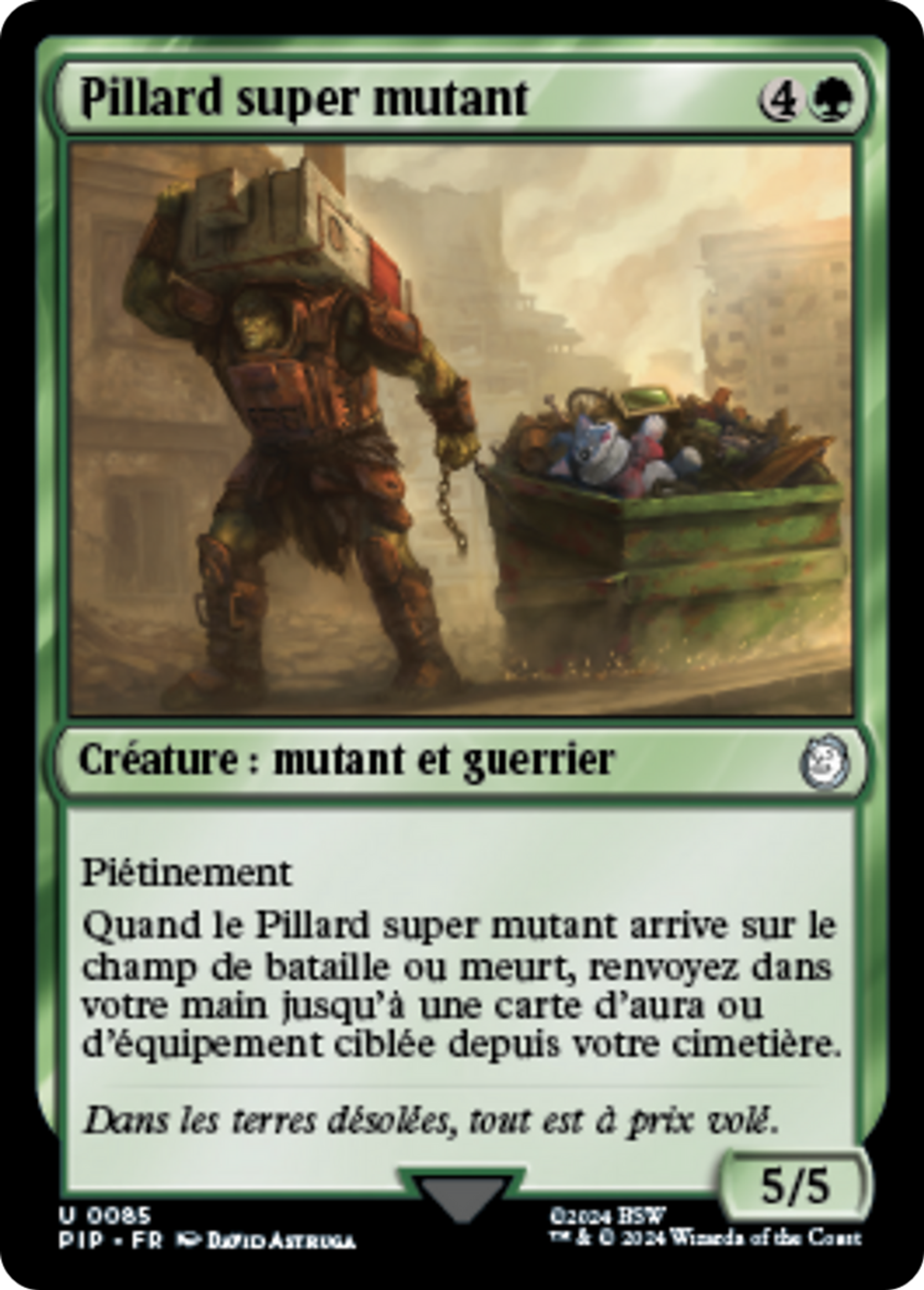 Pillard super mutant — Fallout — Magic: The Gathering