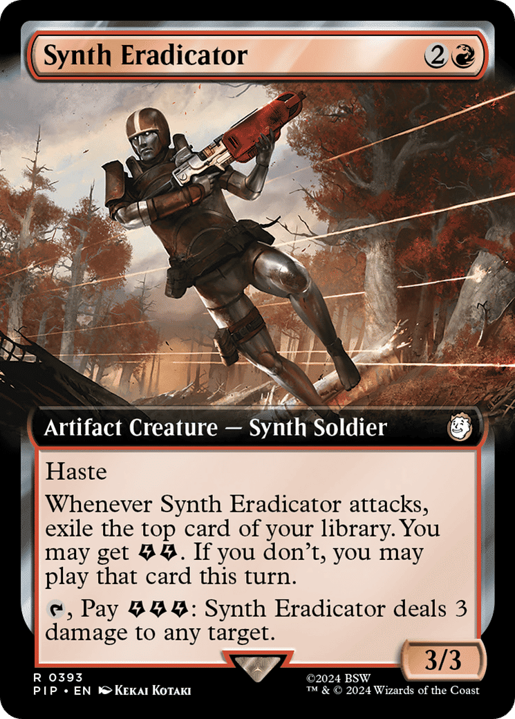 Synth Eradicator — Fallout — Magic: The Gathering