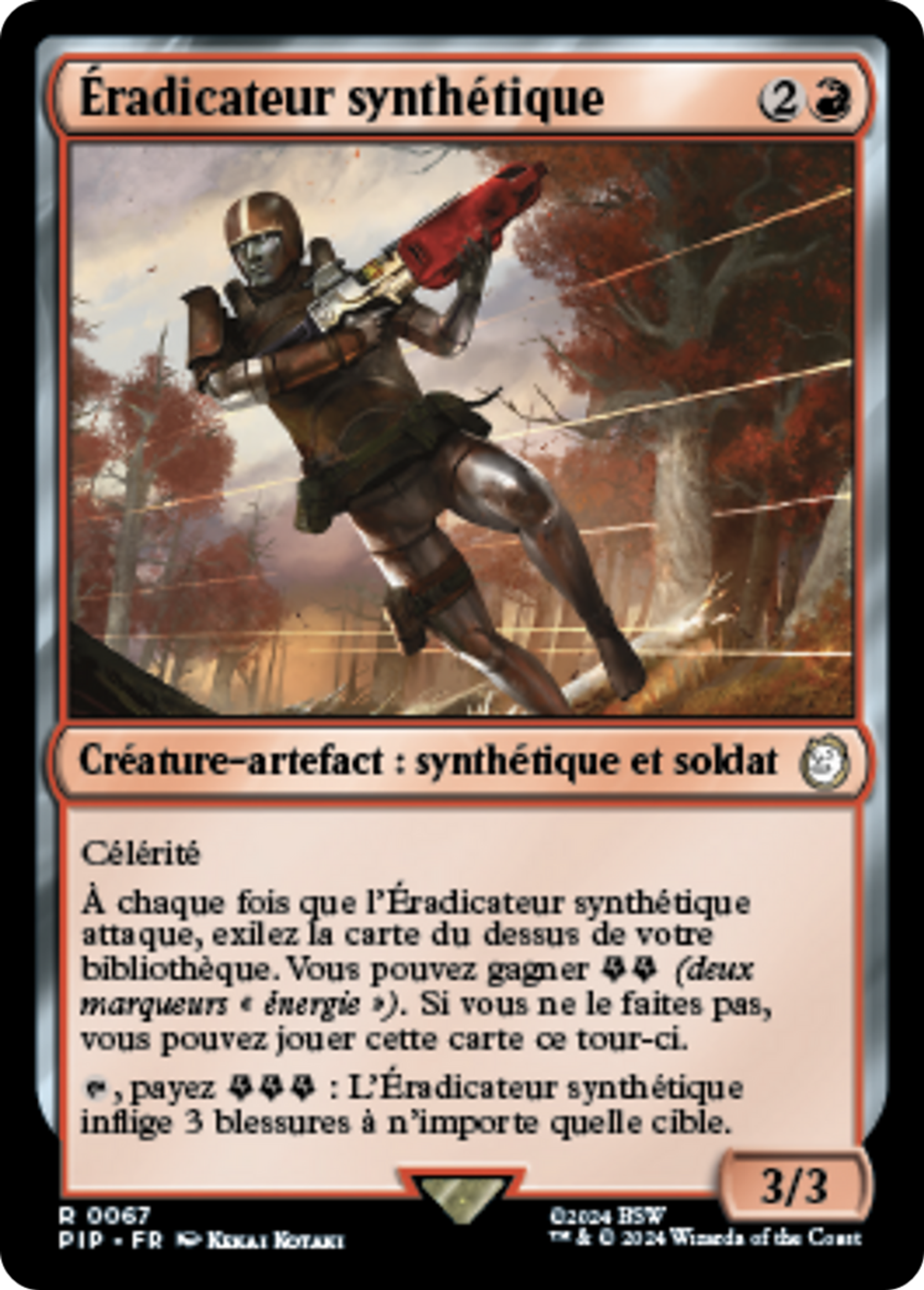 Éradicateur synthétique — Fallout — Magic: The Gathering