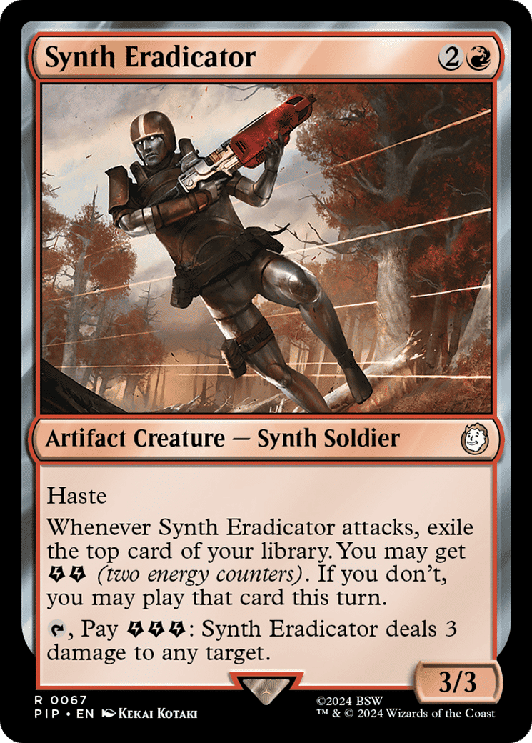 Synth Eradicator — Fallout — Magic: The Gathering