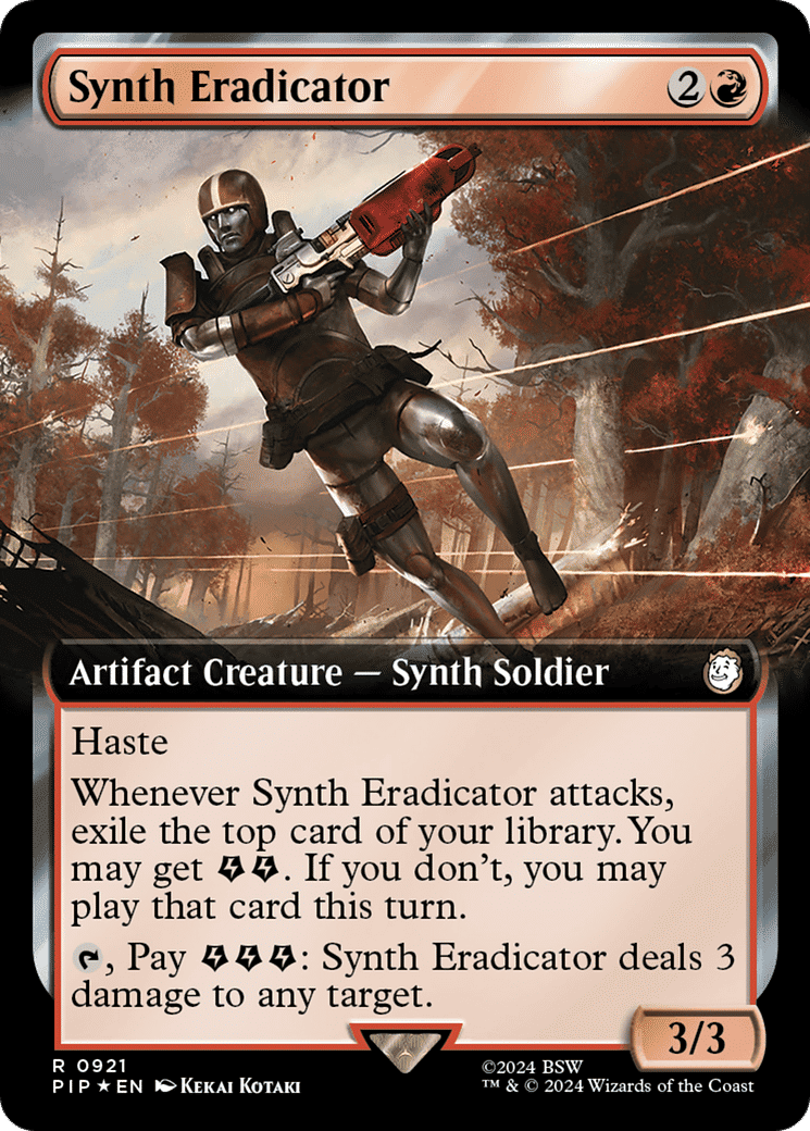 Synth Eradicator — Fallout — Magic: The Gathering