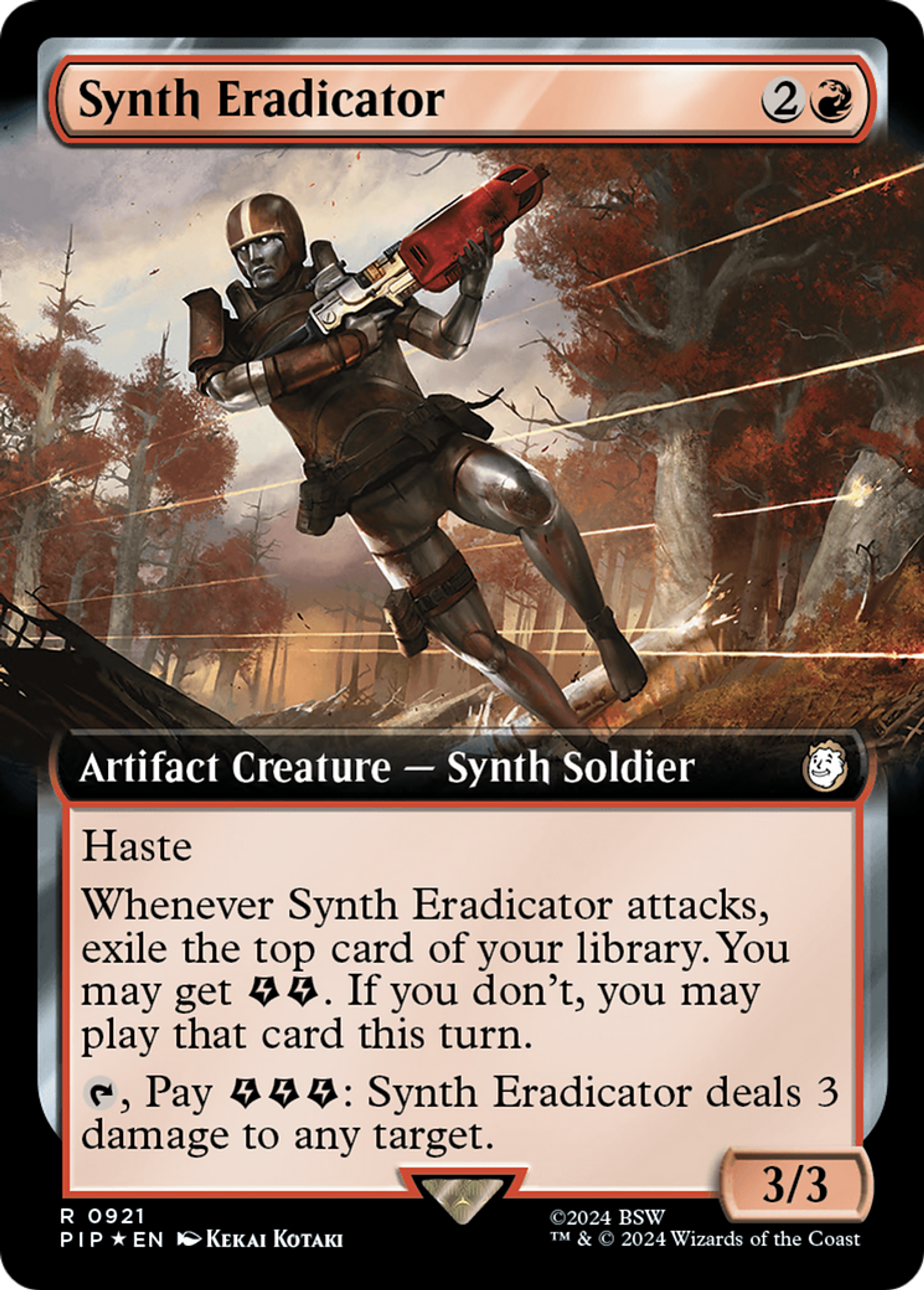 Synth Eradicator — Fallout — Magic: The Gathering