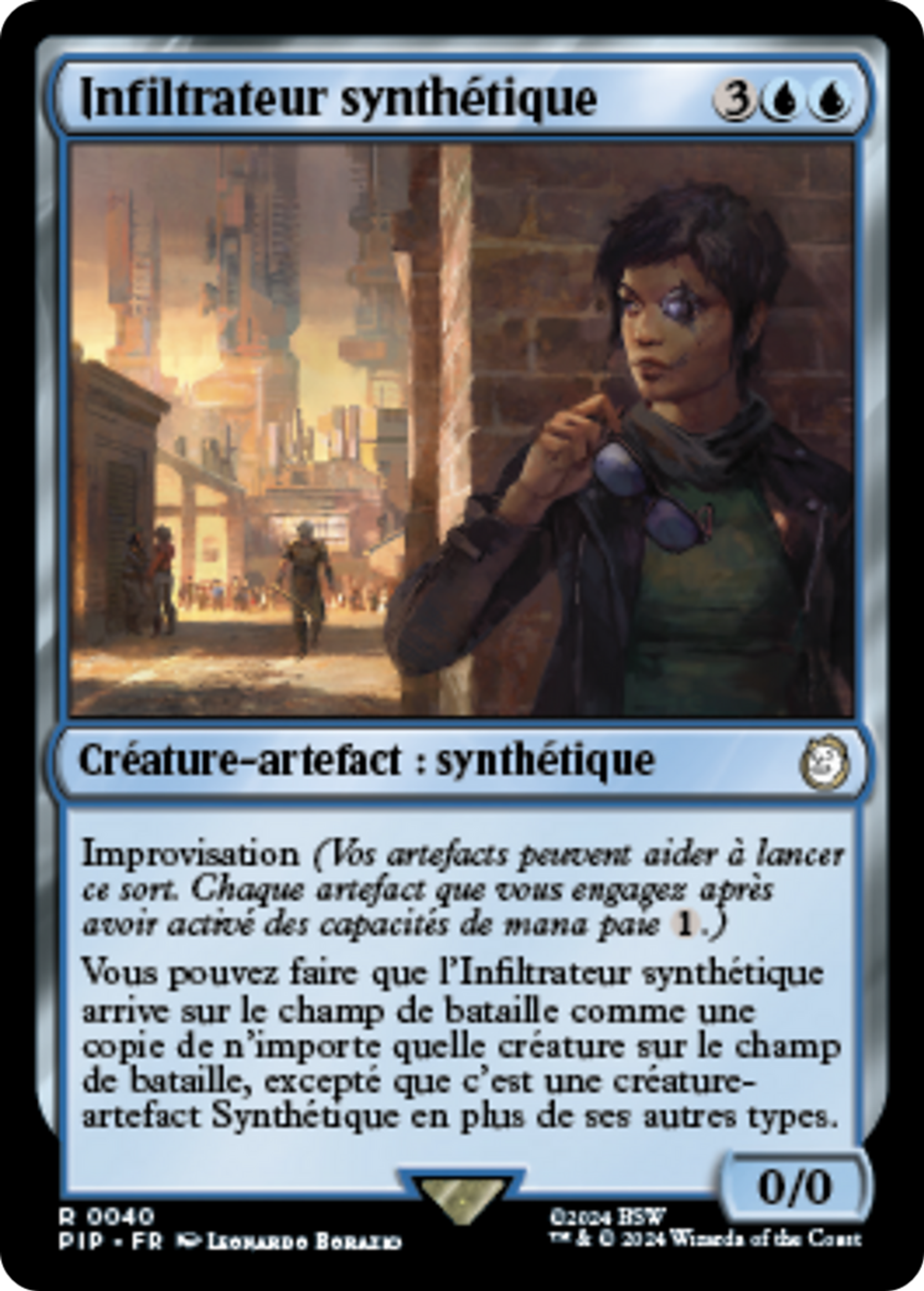 Infiltrateur synthétique — Fallout — Magic: The Gathering