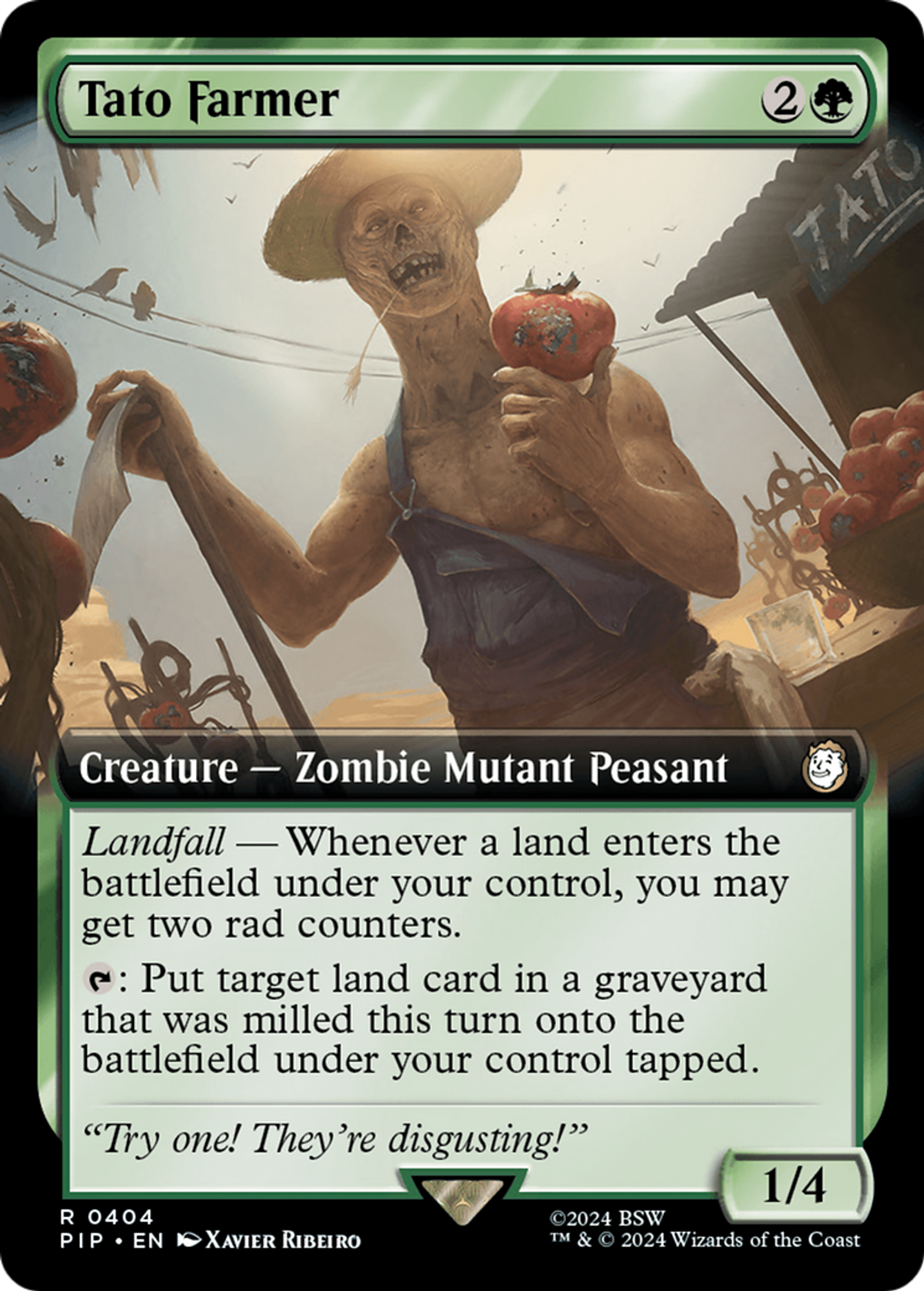 Tato Farmer — Fallout — Magic: The Gathering