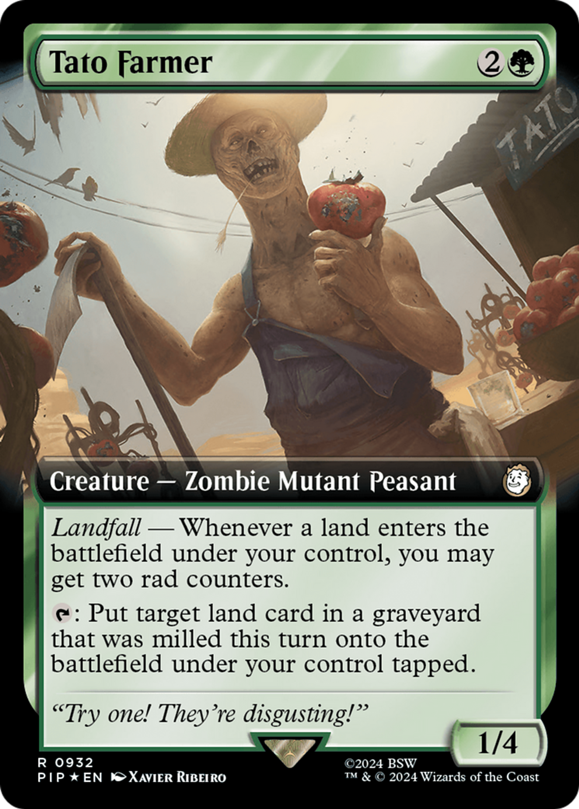 Tato Farmer — Fallout — Magic: The Gathering