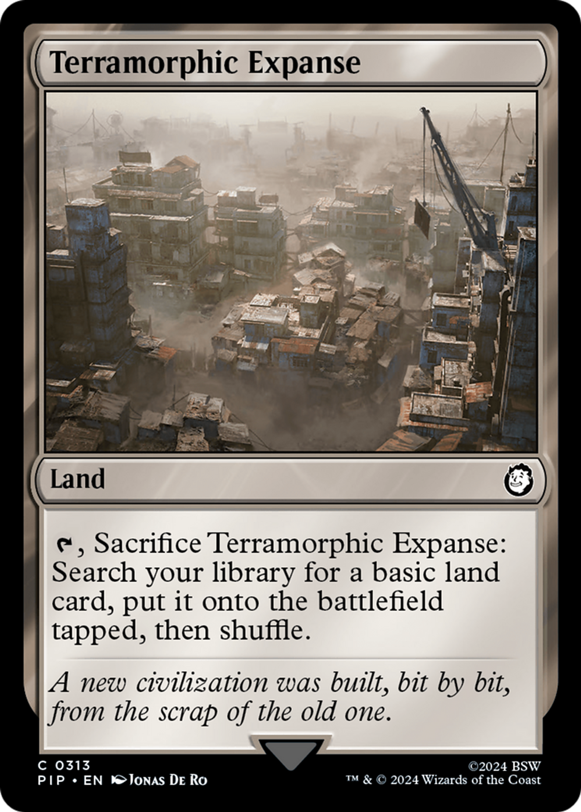 Immensité terramorphe — Fallout — Magic: The Gathering