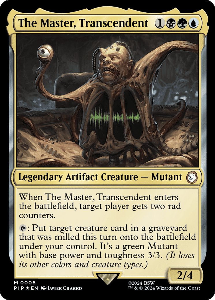 The Master, Transcendent — Fallout — Magic: The Gathering