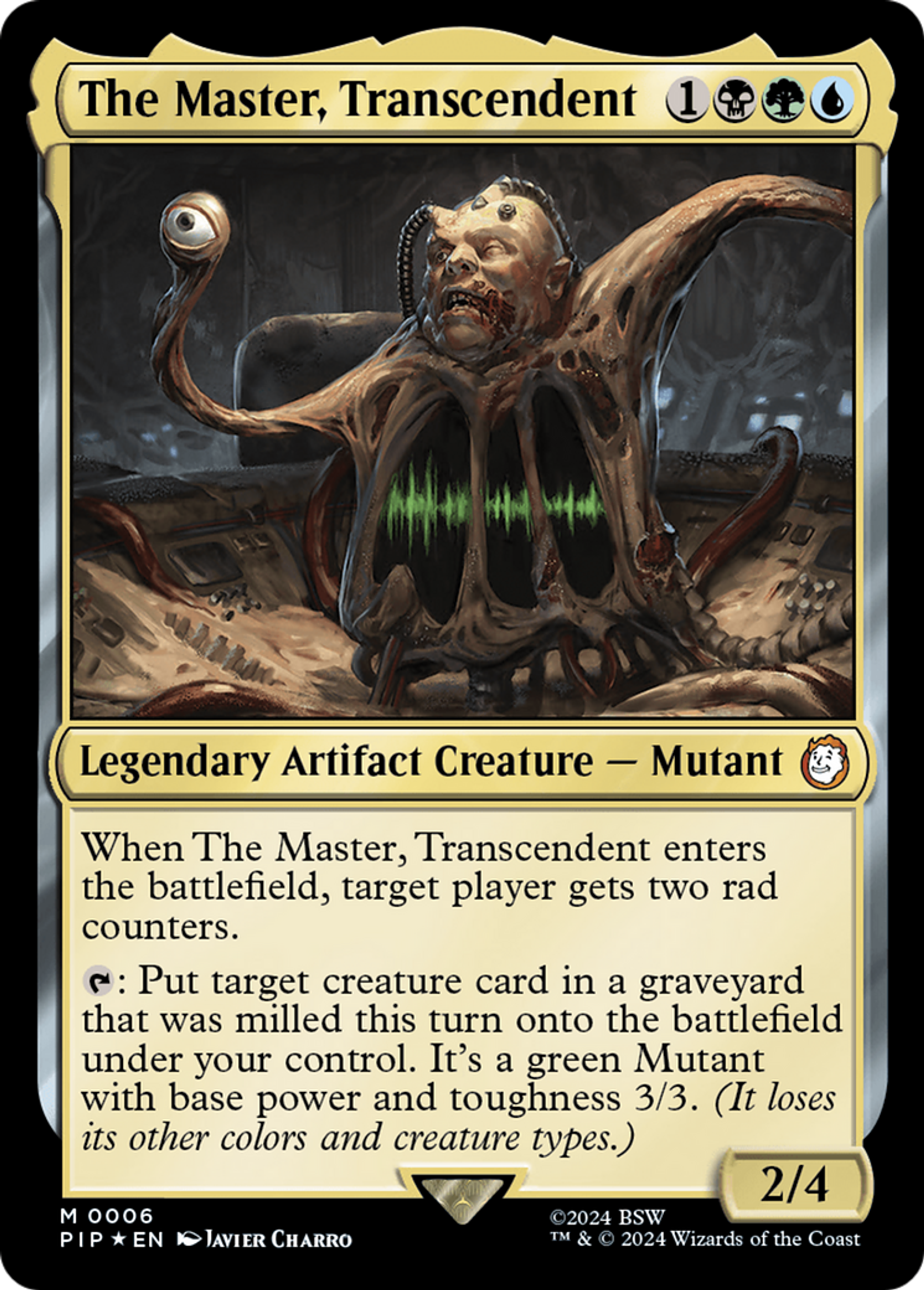 Le Maître, mutant transcendantal — Fallout — Magic: The Gathering