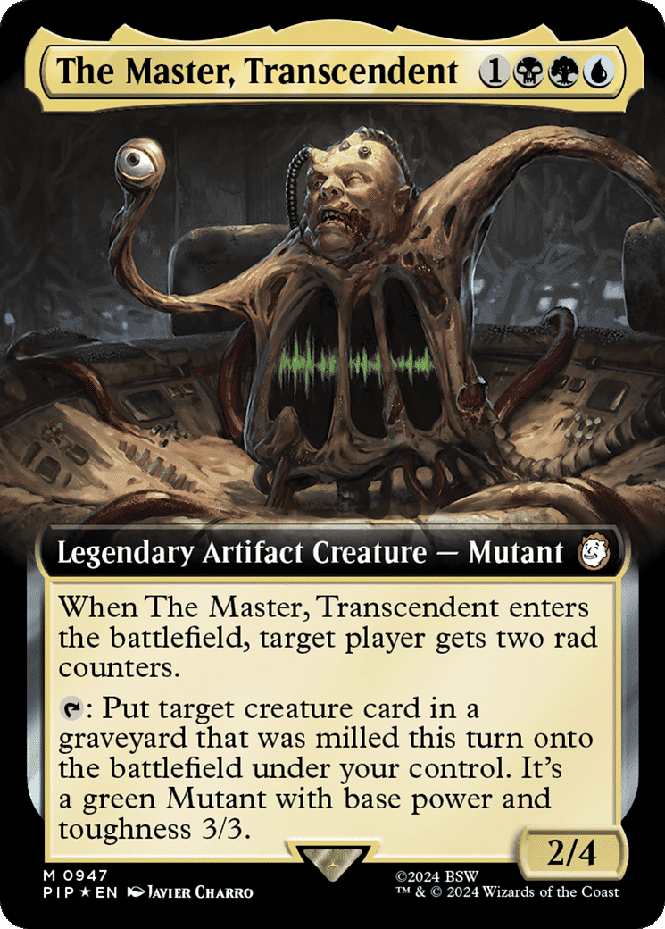 The Master, Transcendent — Fallout — Magic: The Gathering