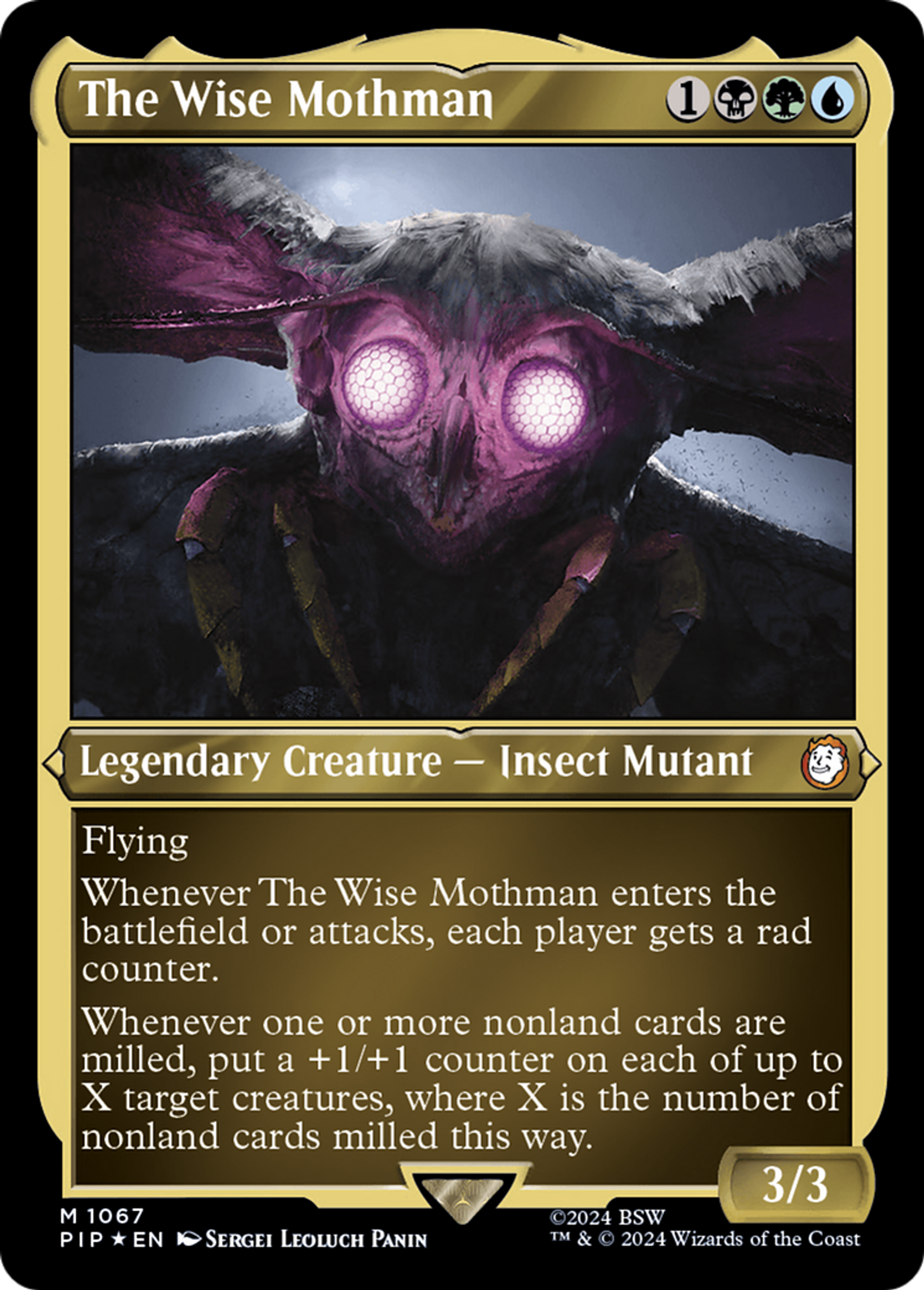 Homme-phalène sage — Fallout — Magic: The Gathering