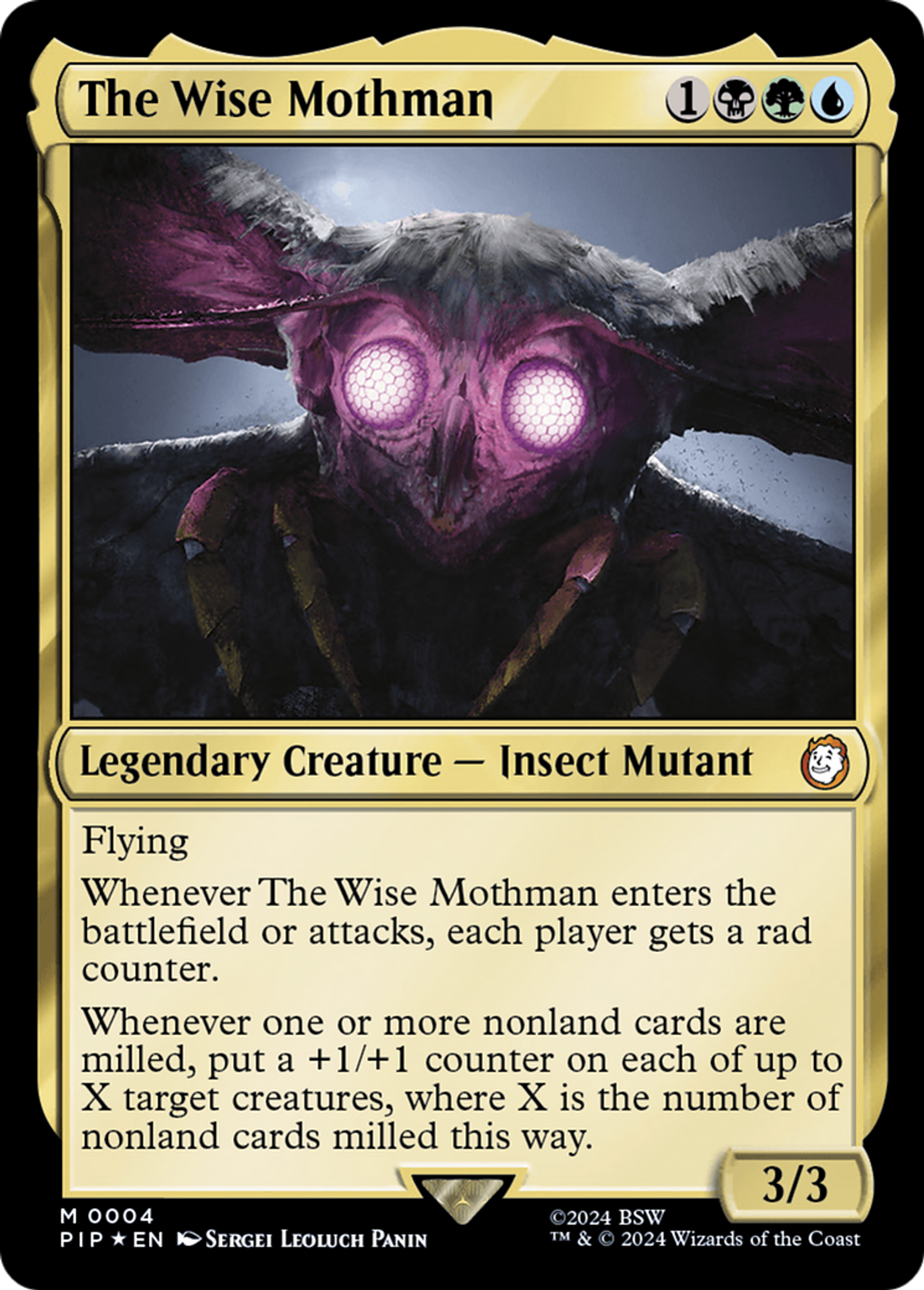 Homme-phalène sage — Fallout — Magic: The Gathering