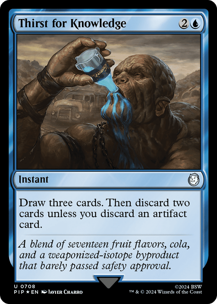 Thirst for Knowledge — Fallout — Magic: The Gathering
