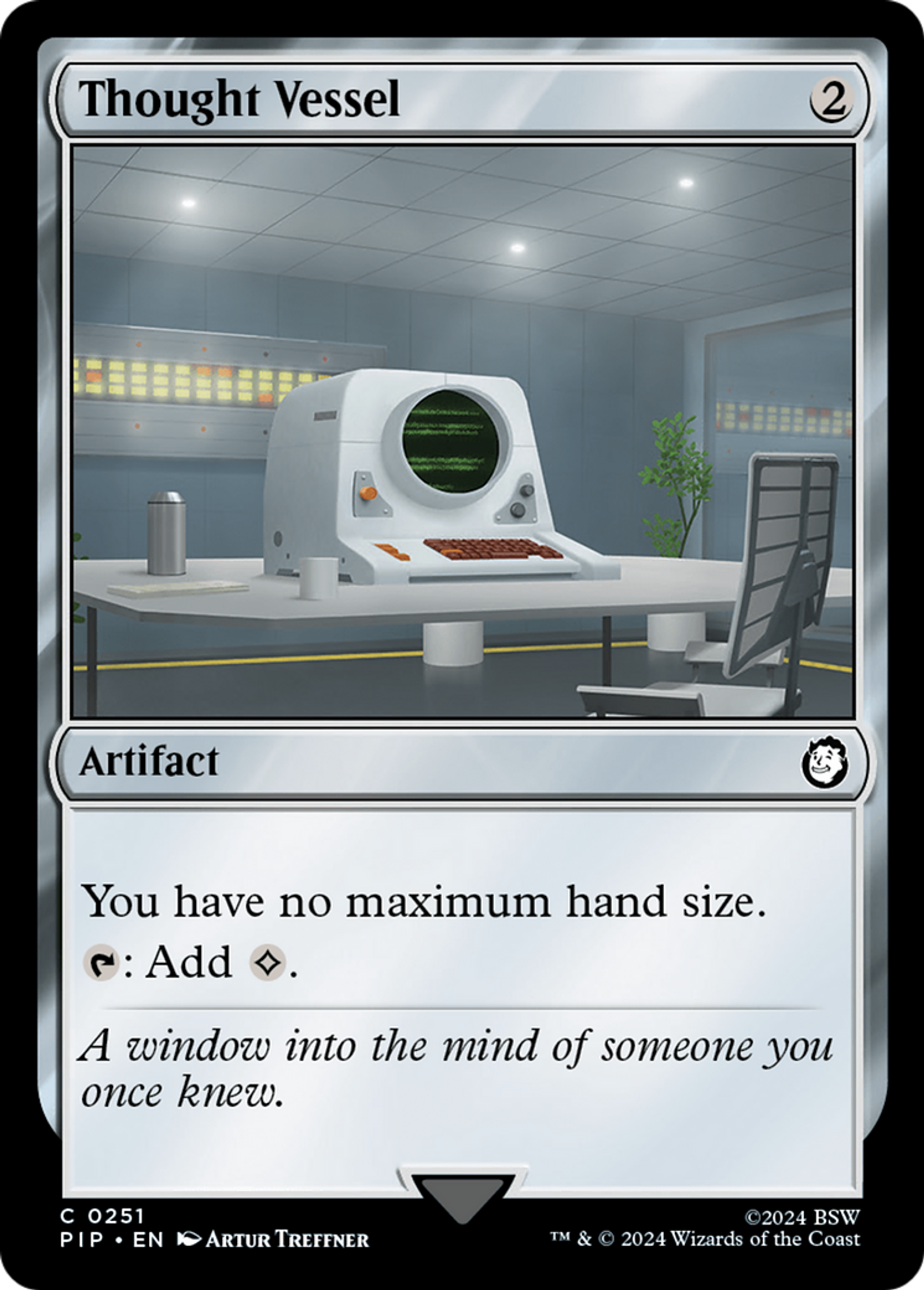 Thought Vessel — Fallout — Magic: The Gathering