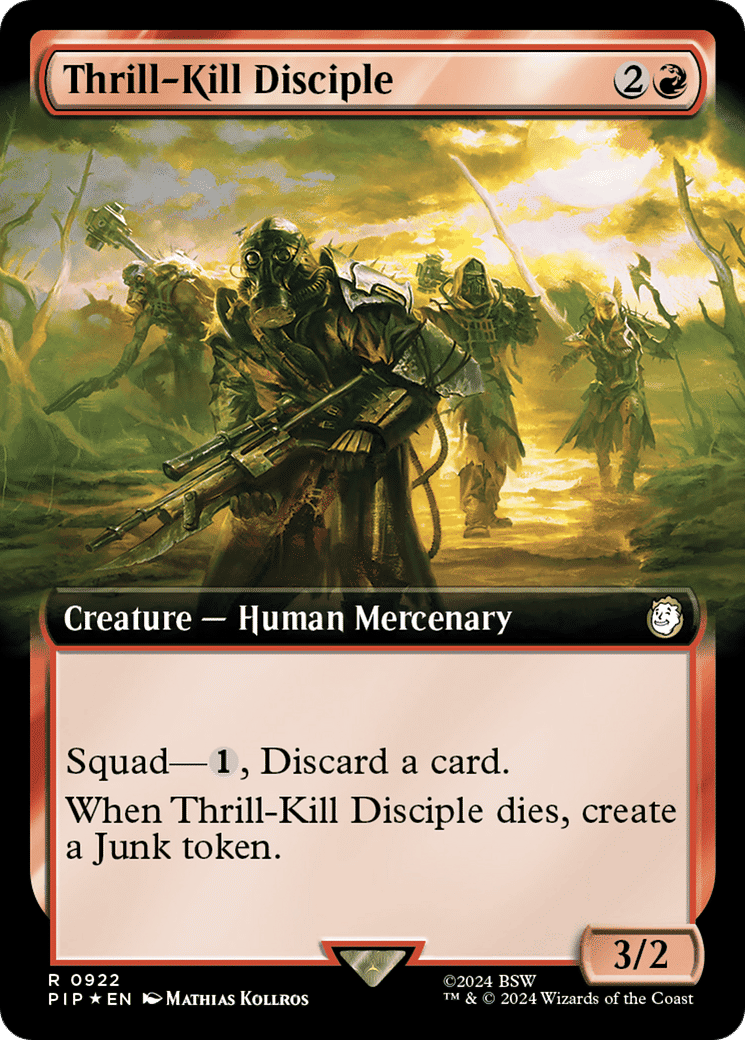 Thrill-Kill Disciple — Fallout — Magic: The Gathering