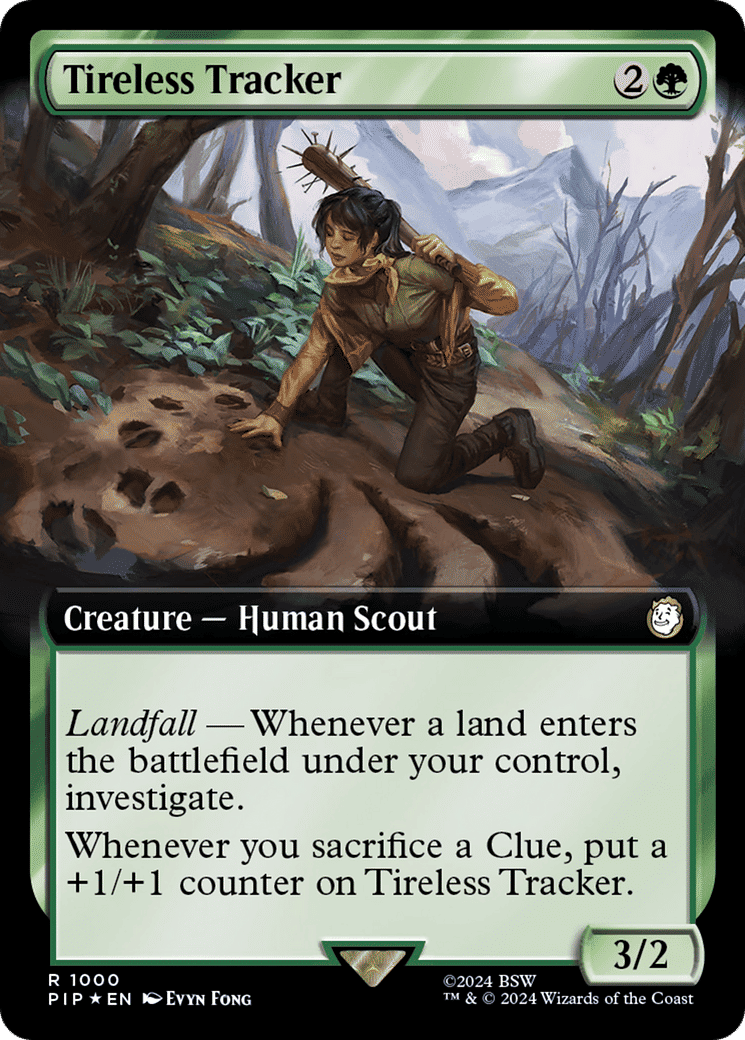 Tireless Tracker — Fallout — Magic: The Gathering