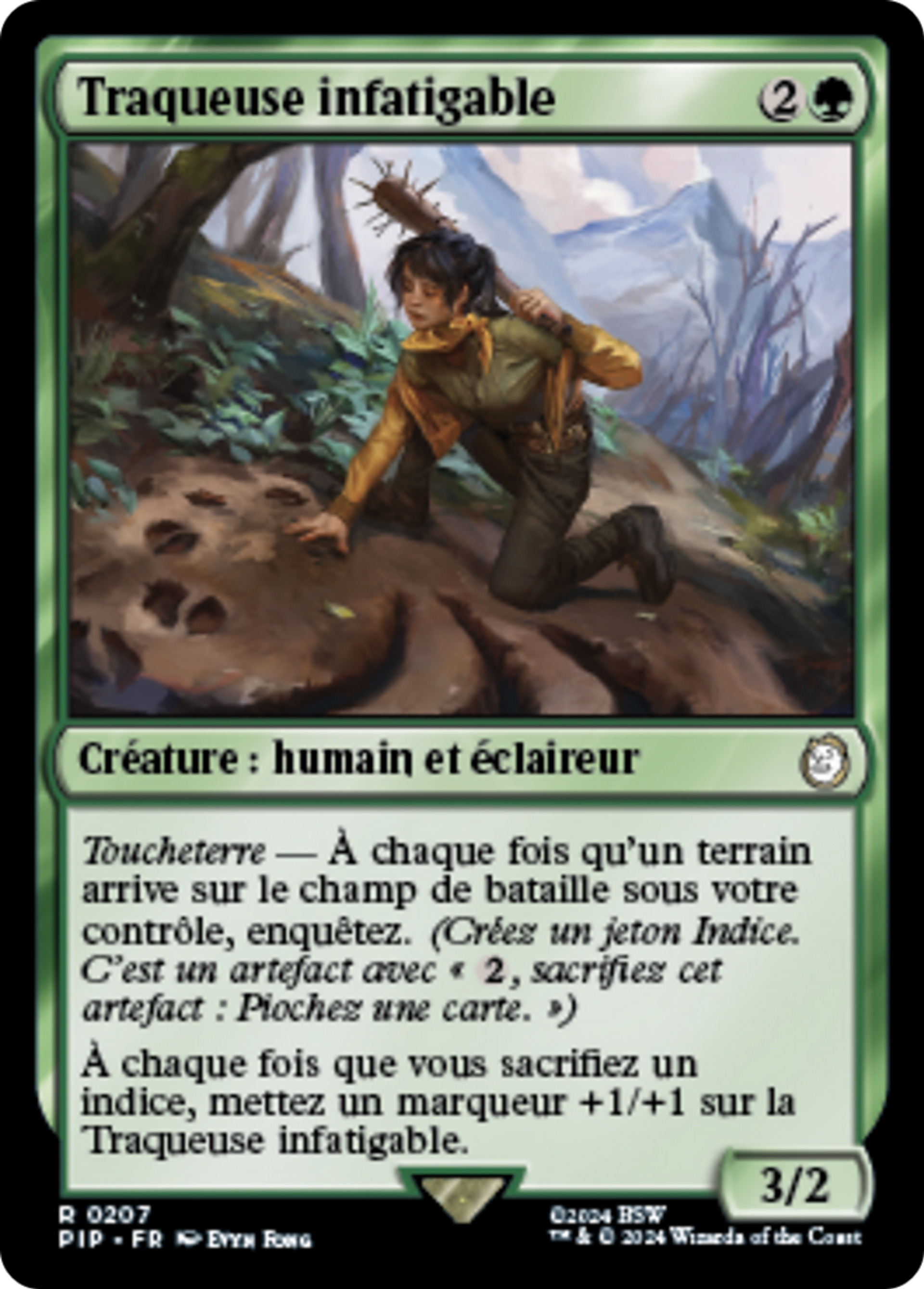 Traqueuse infatigable — Fallout — Magic: The Gathering