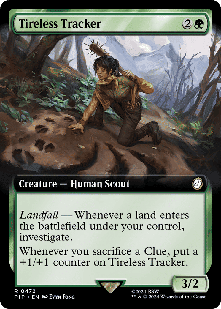 Tireless Tracker — Fallout — Magic: The Gathering