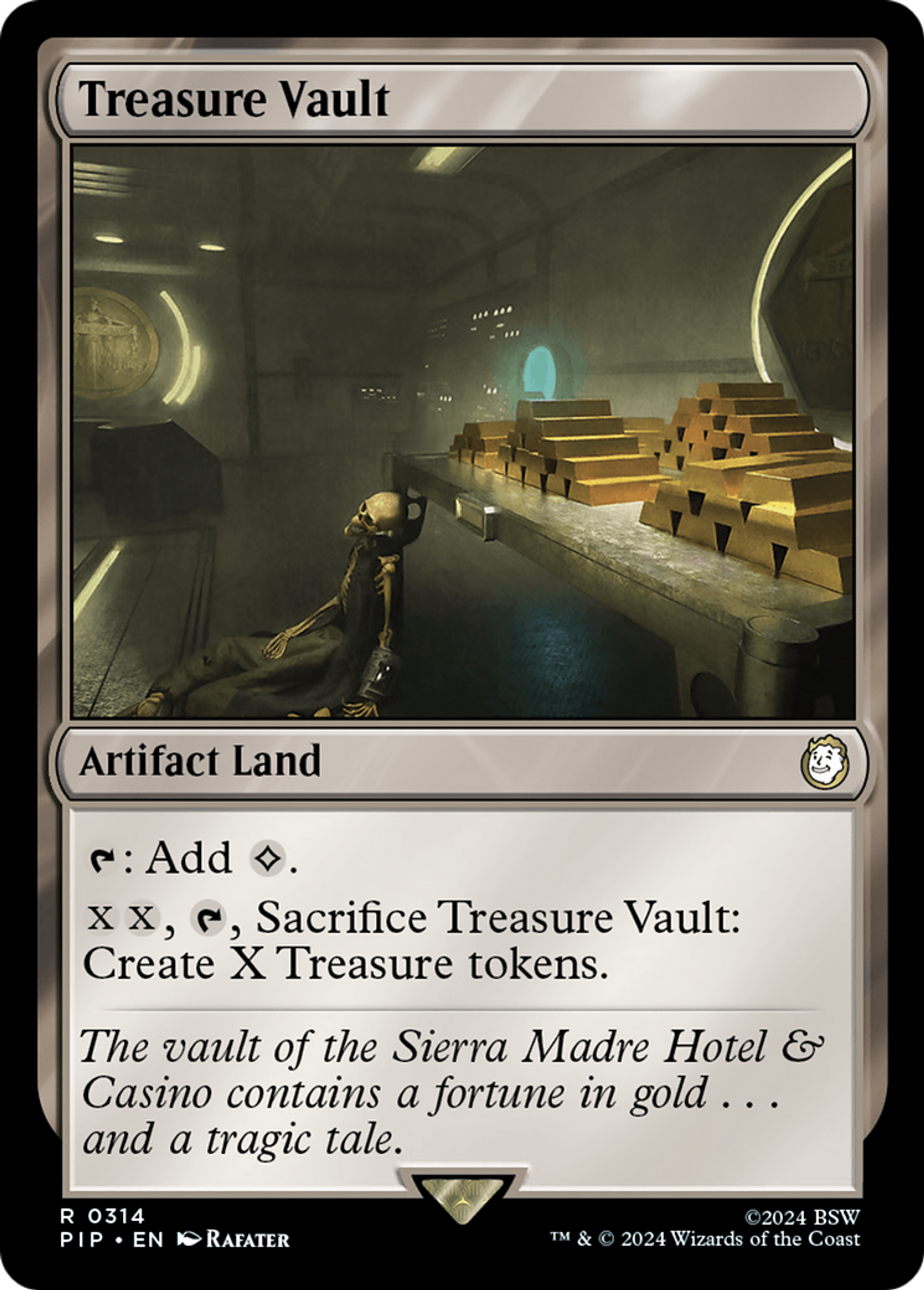 Salle au trésor — Fallout — Magic: The Gathering