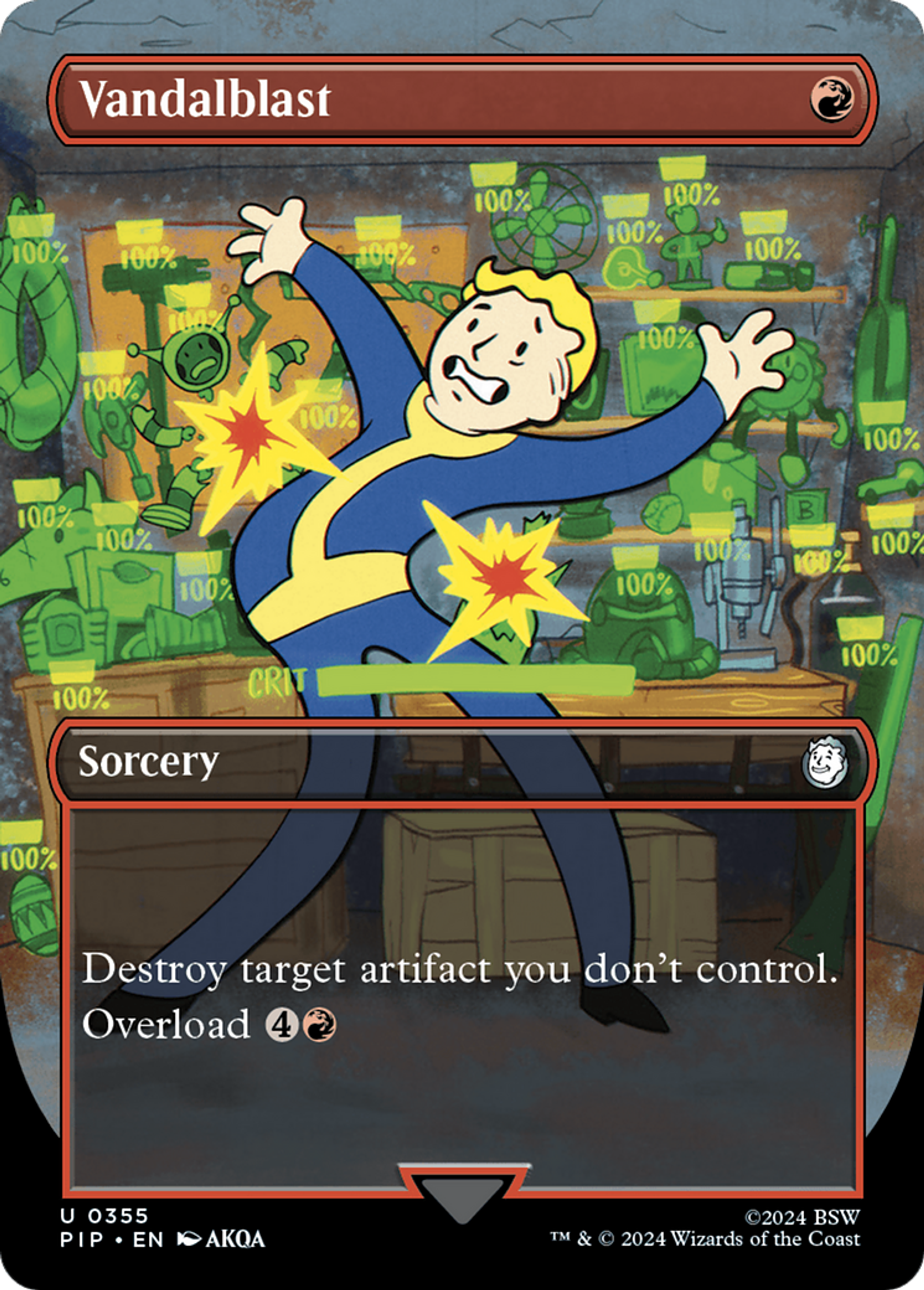 Vandalblast — Fallout — Magic: The Gathering