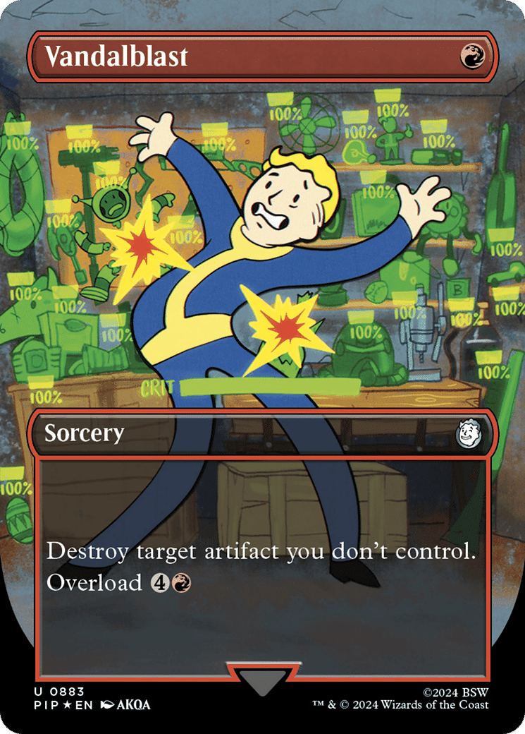 Vandalblast — Fallout — Magic: The Gathering
