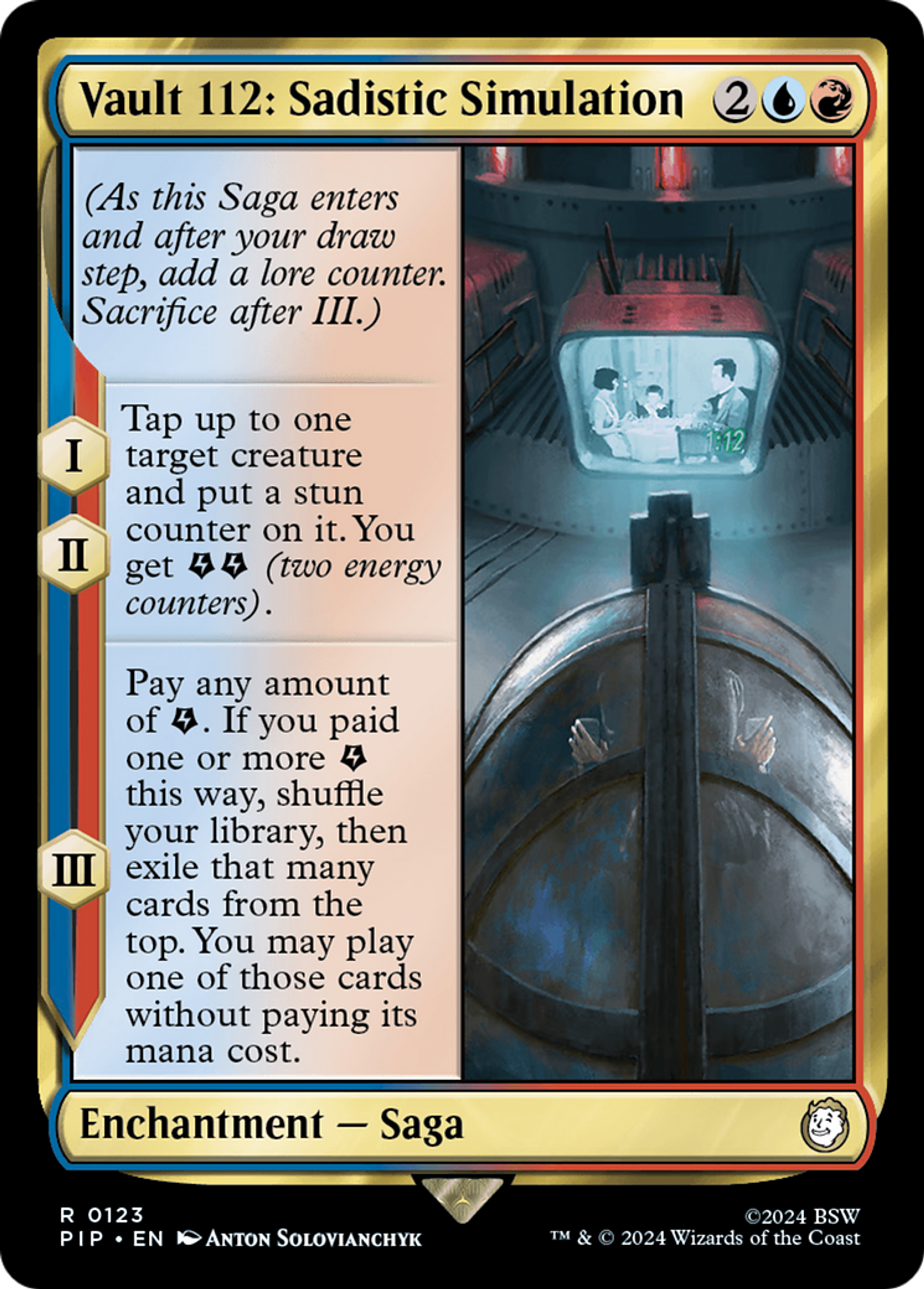 Abri 112 : simulation cruelle — Fallout — Magic: The Gathering