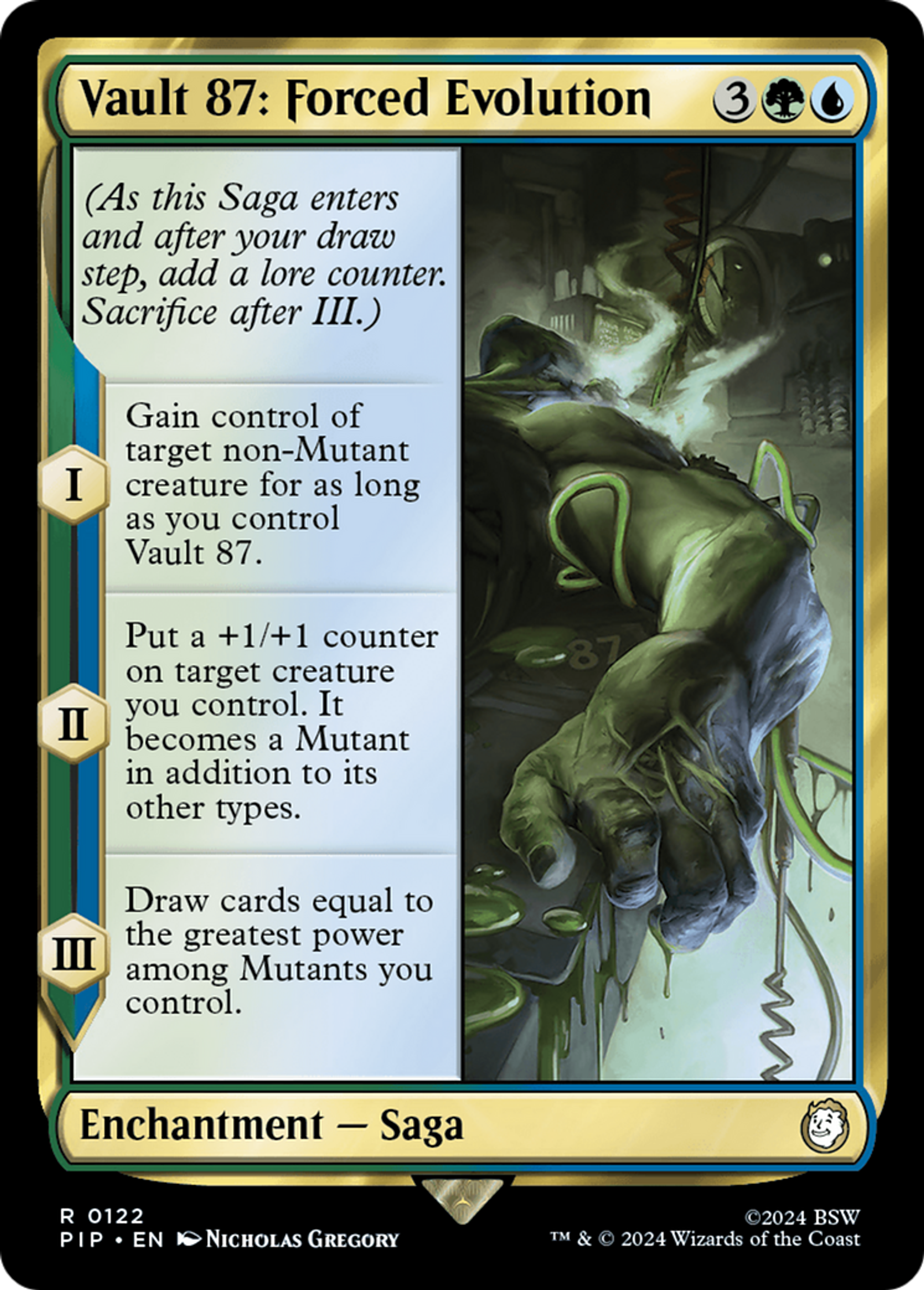 Abri 87 : évolution forcée — Fallout — Magic: The Gathering