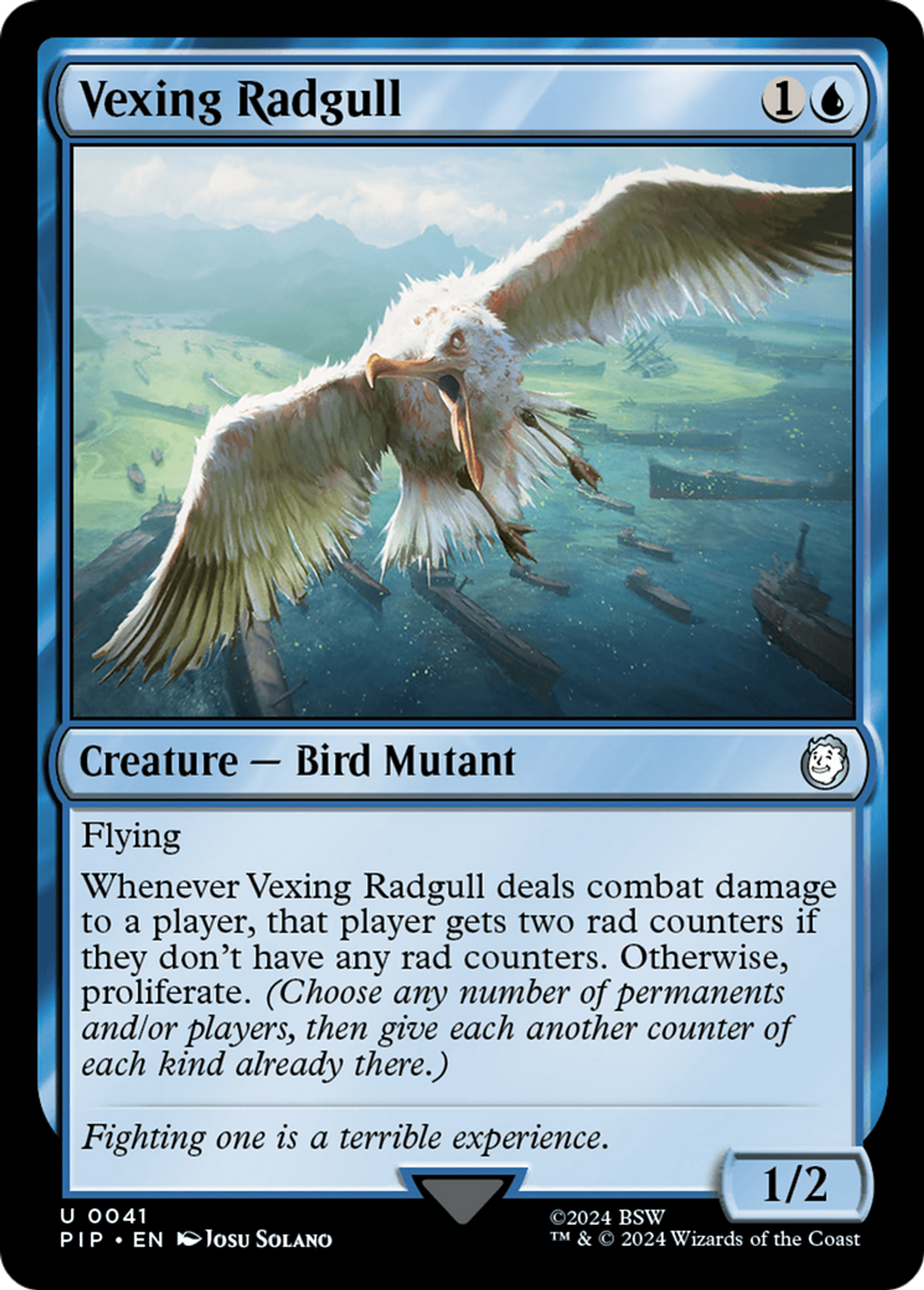 Radmouette vexatoire — Fallout — Magic: The Gathering