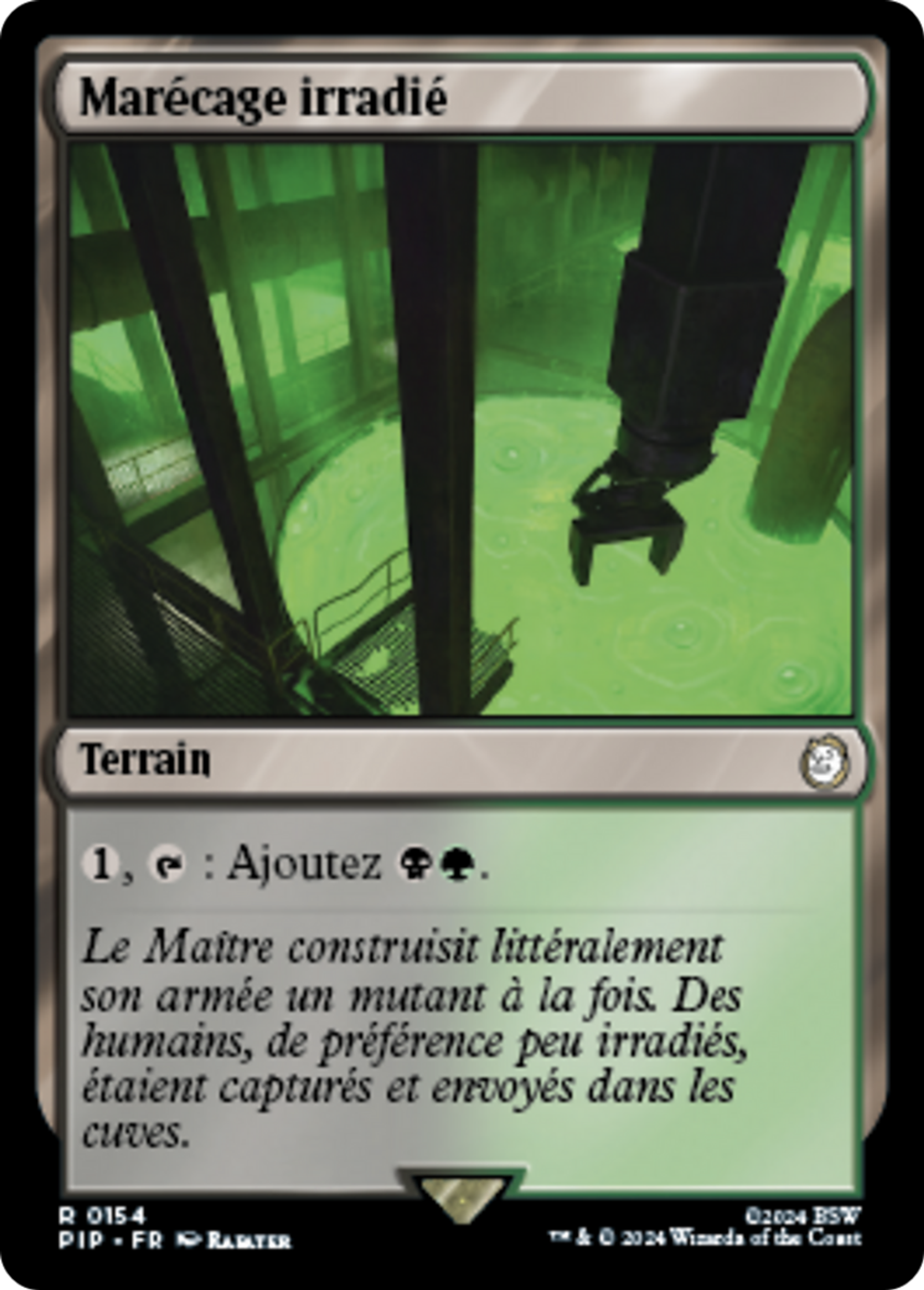 Marécage irradié — Fallout — Magic: The Gathering