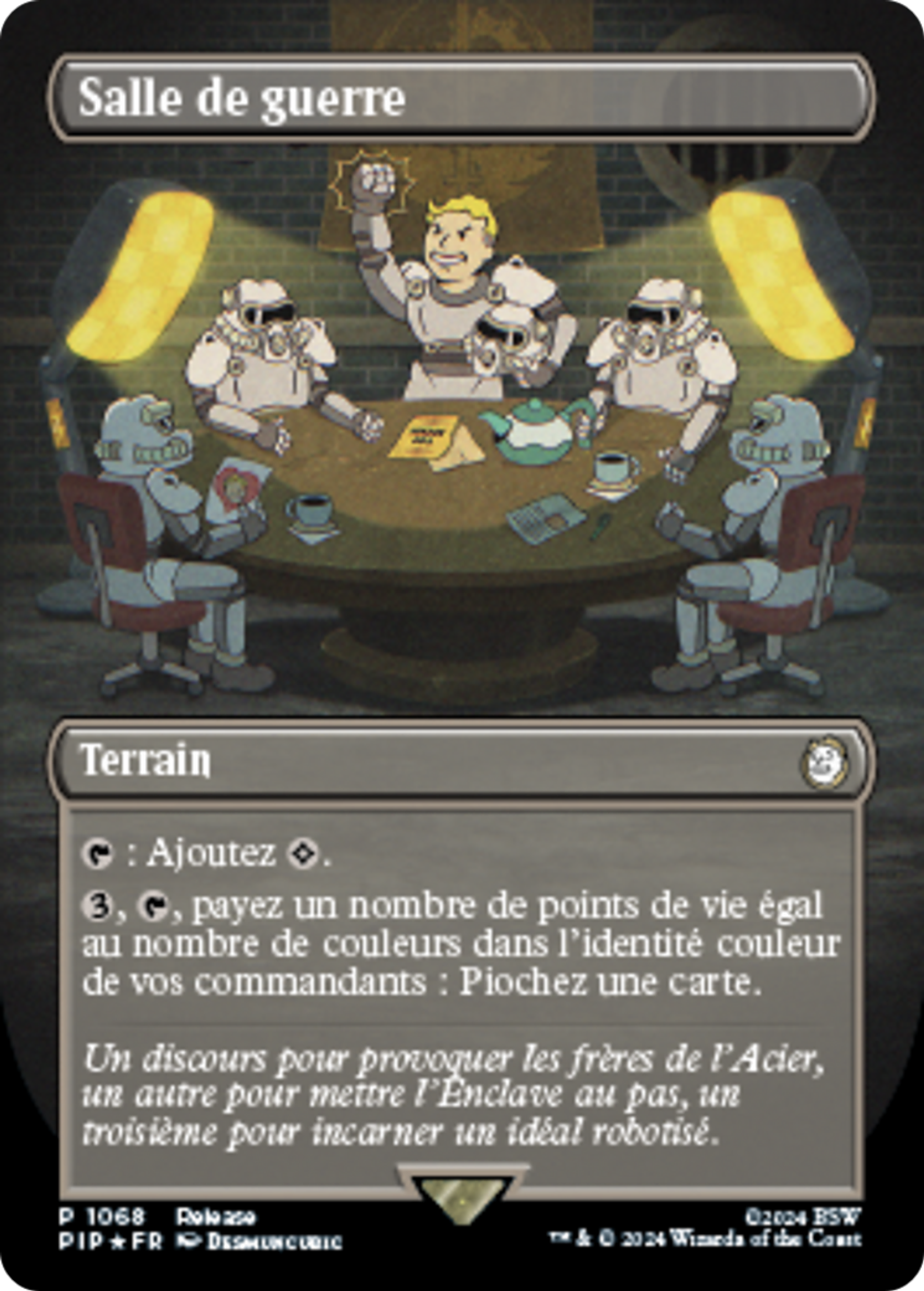 Salle de guerre — Fallout — Magic: The Gathering