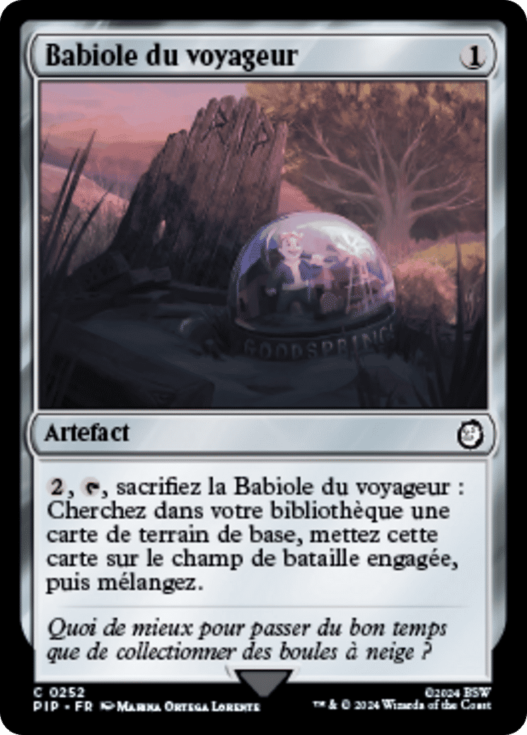 Babiole du voyageur — Fallout — Magic: The Gathering