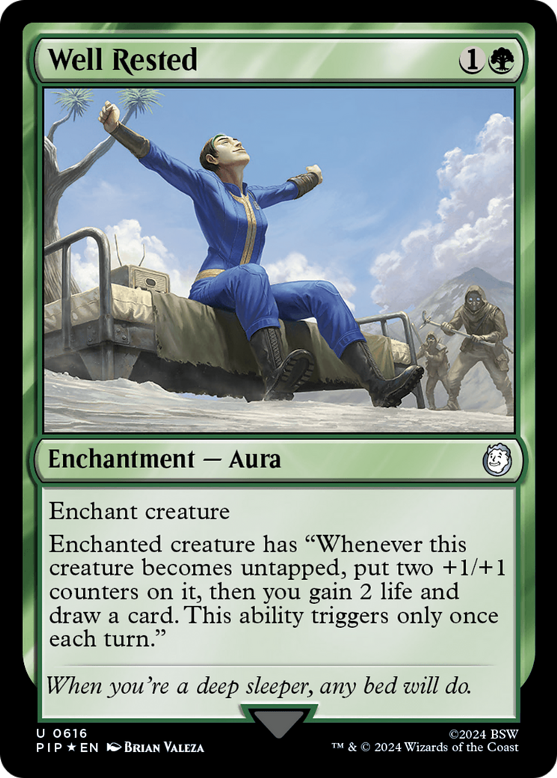 Well Rested — Fallout — Magic: The Gathering
