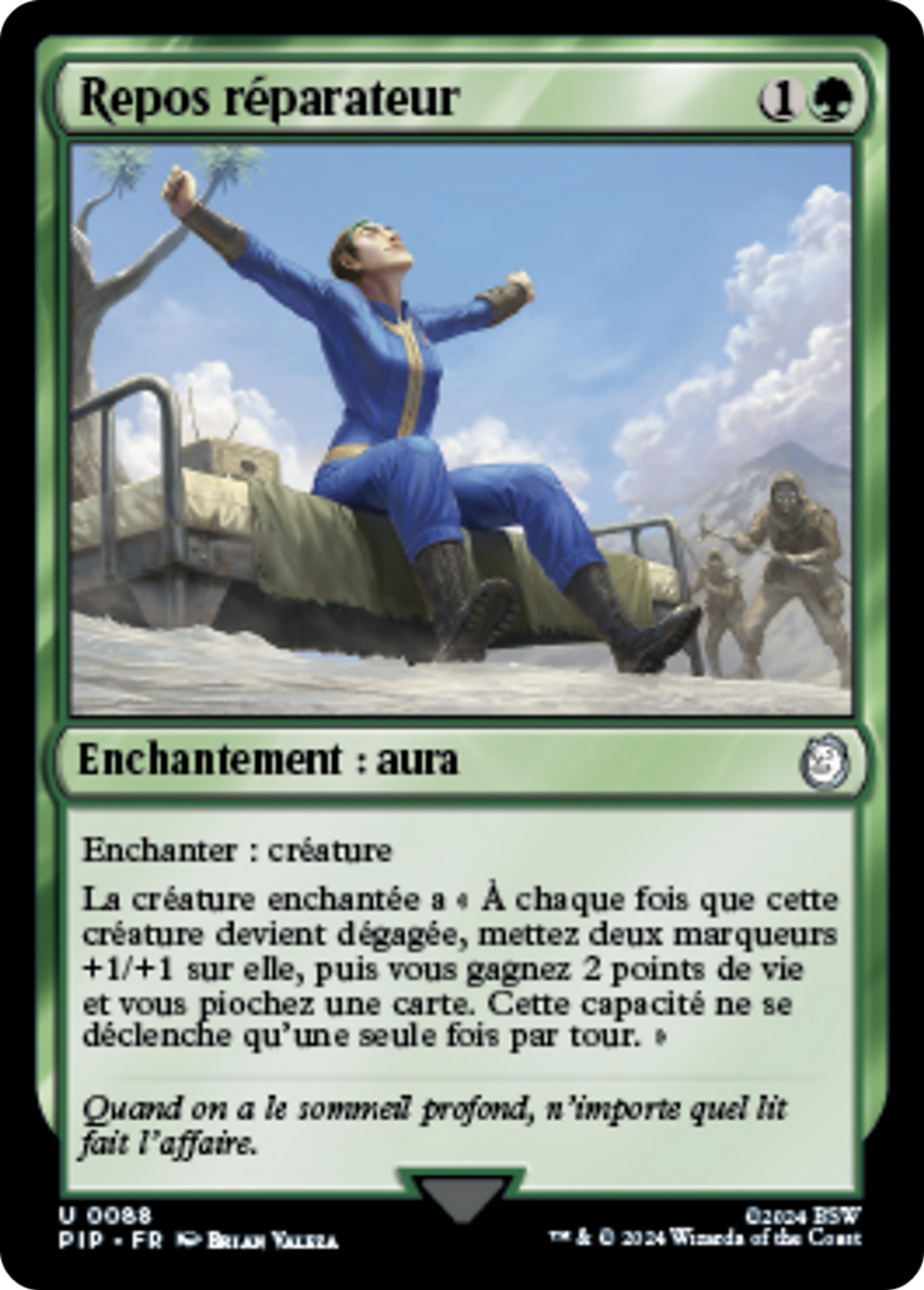 Repos réparateur — Fallout — Magic: The Gathering