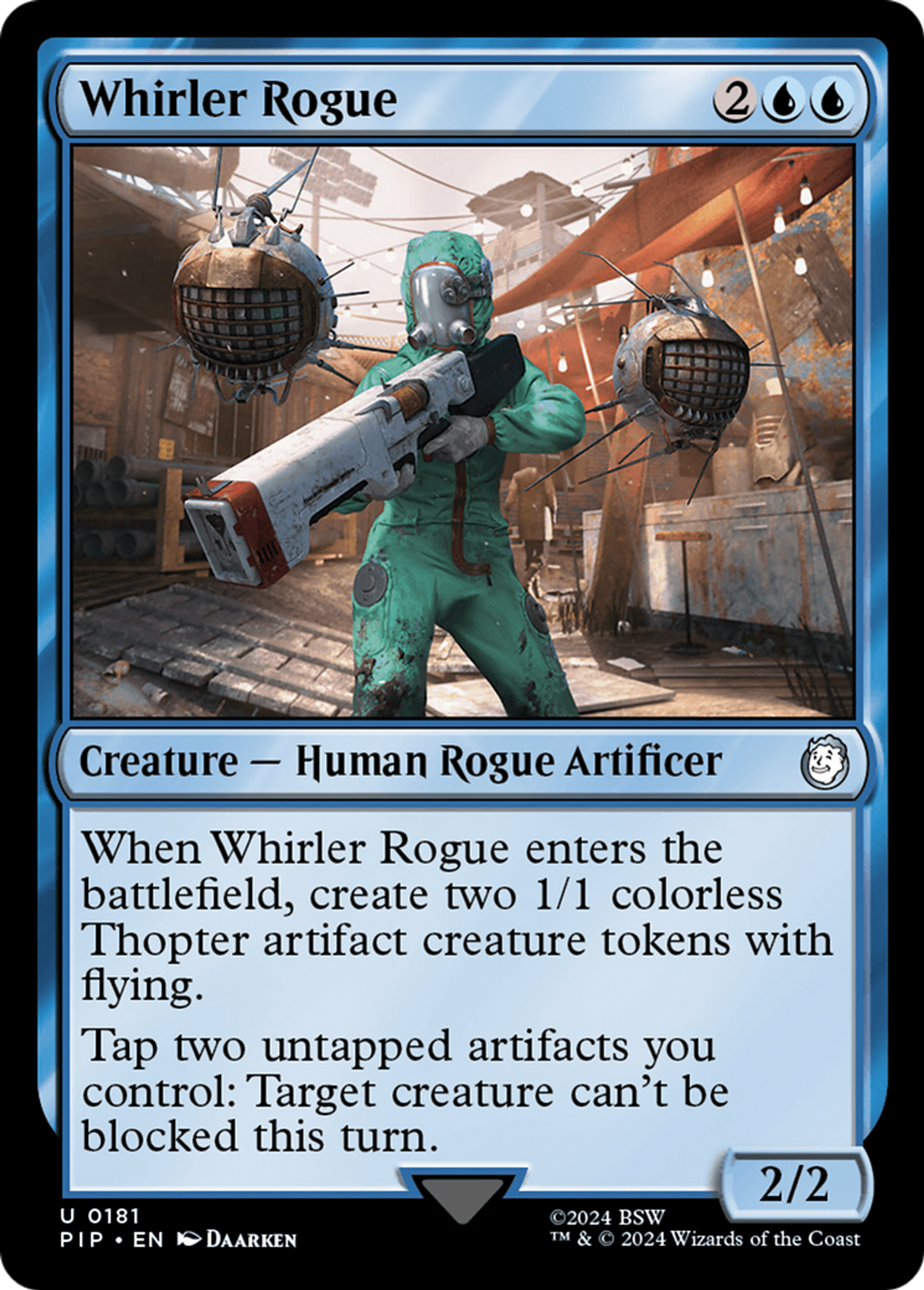Whirler Rogue — Fallout — Magic: The Gathering