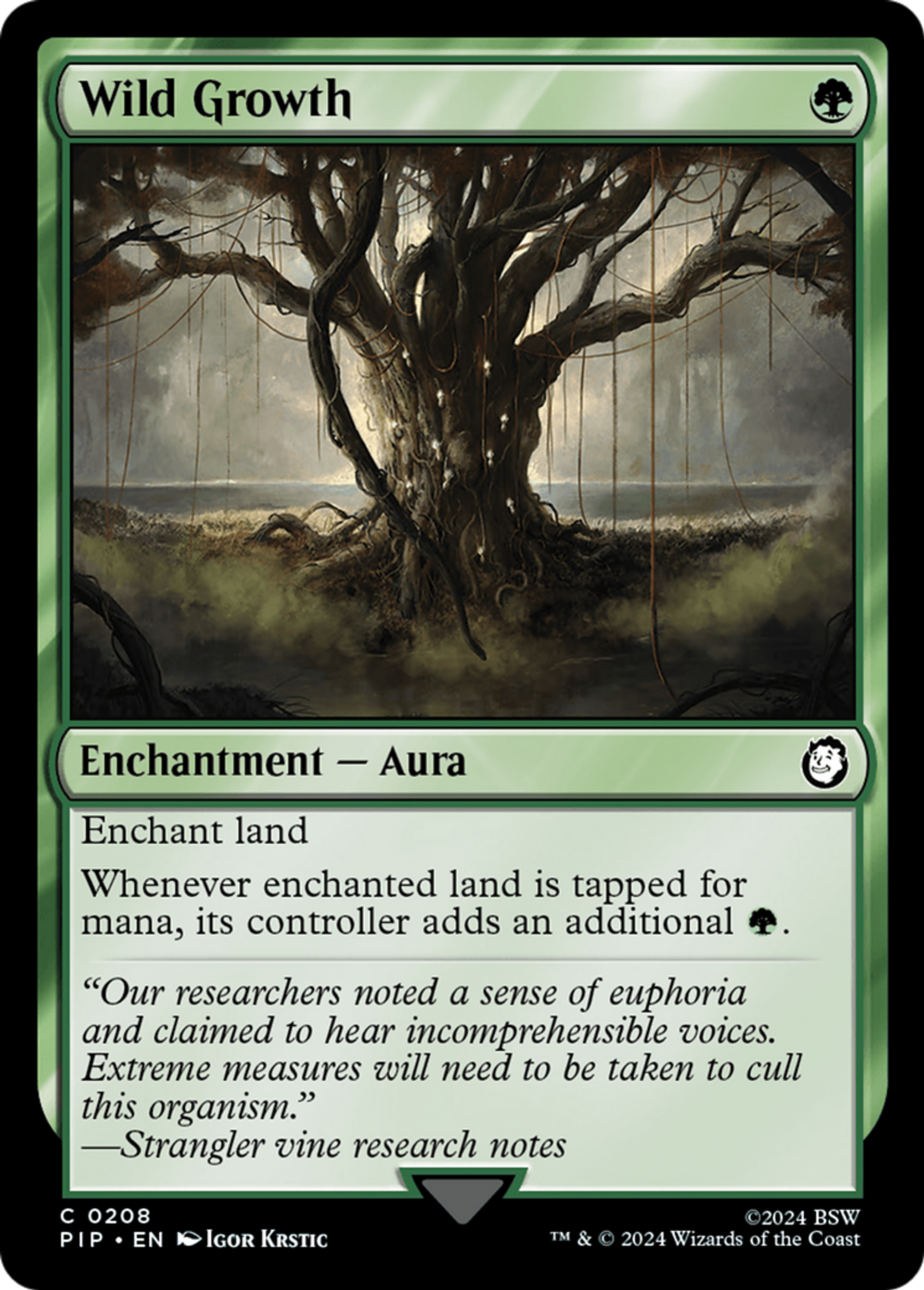 Wild Growth — Fallout — Magic: The Gathering
