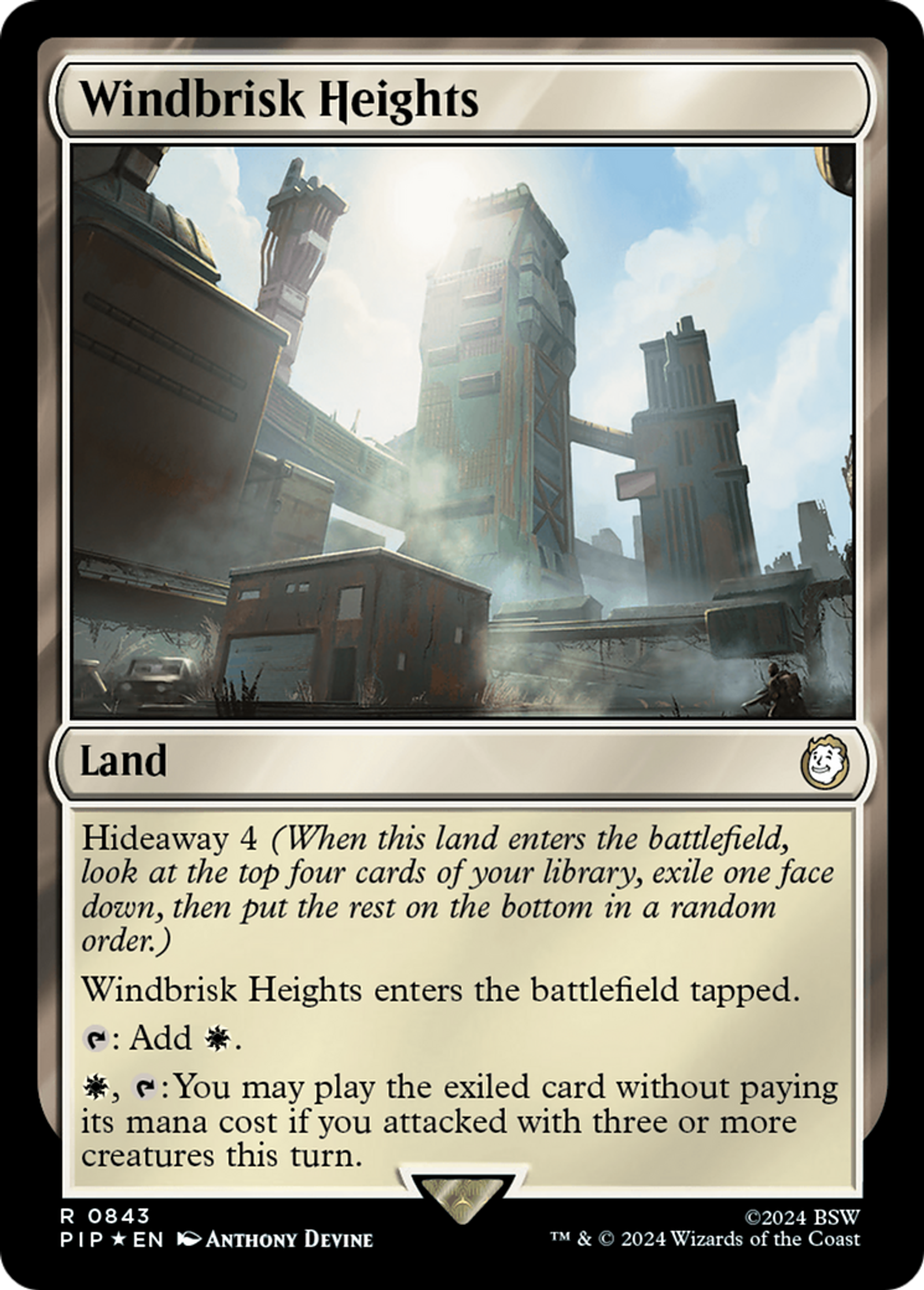 Hauts de Ventabrupt — Fallout — Magic: The Gathering